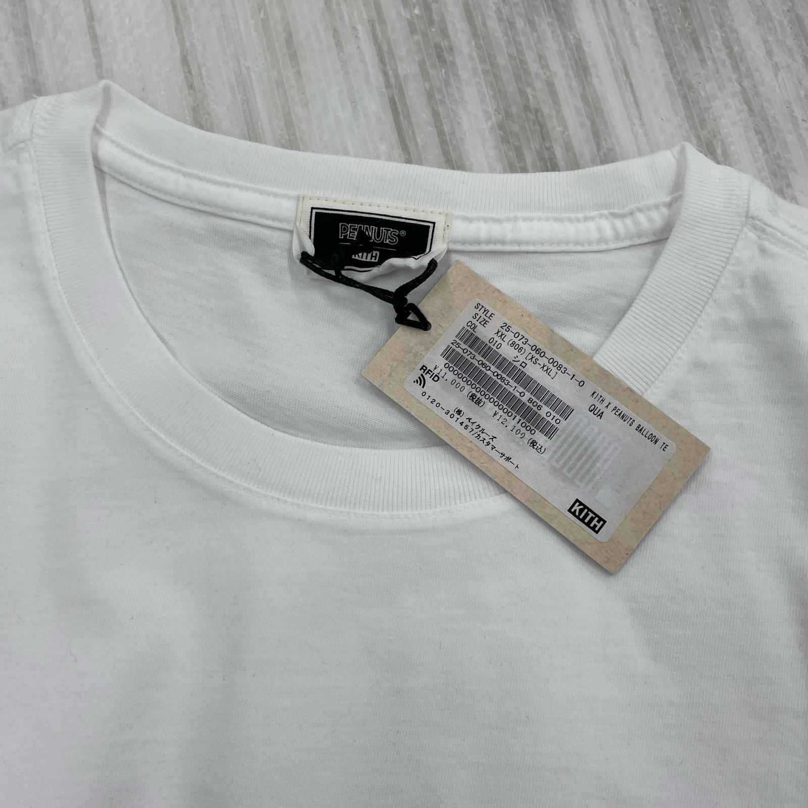 半袖Tシャツ KITH×PEANUTS 25SS Balloon Tee XXL 白 ホワイト