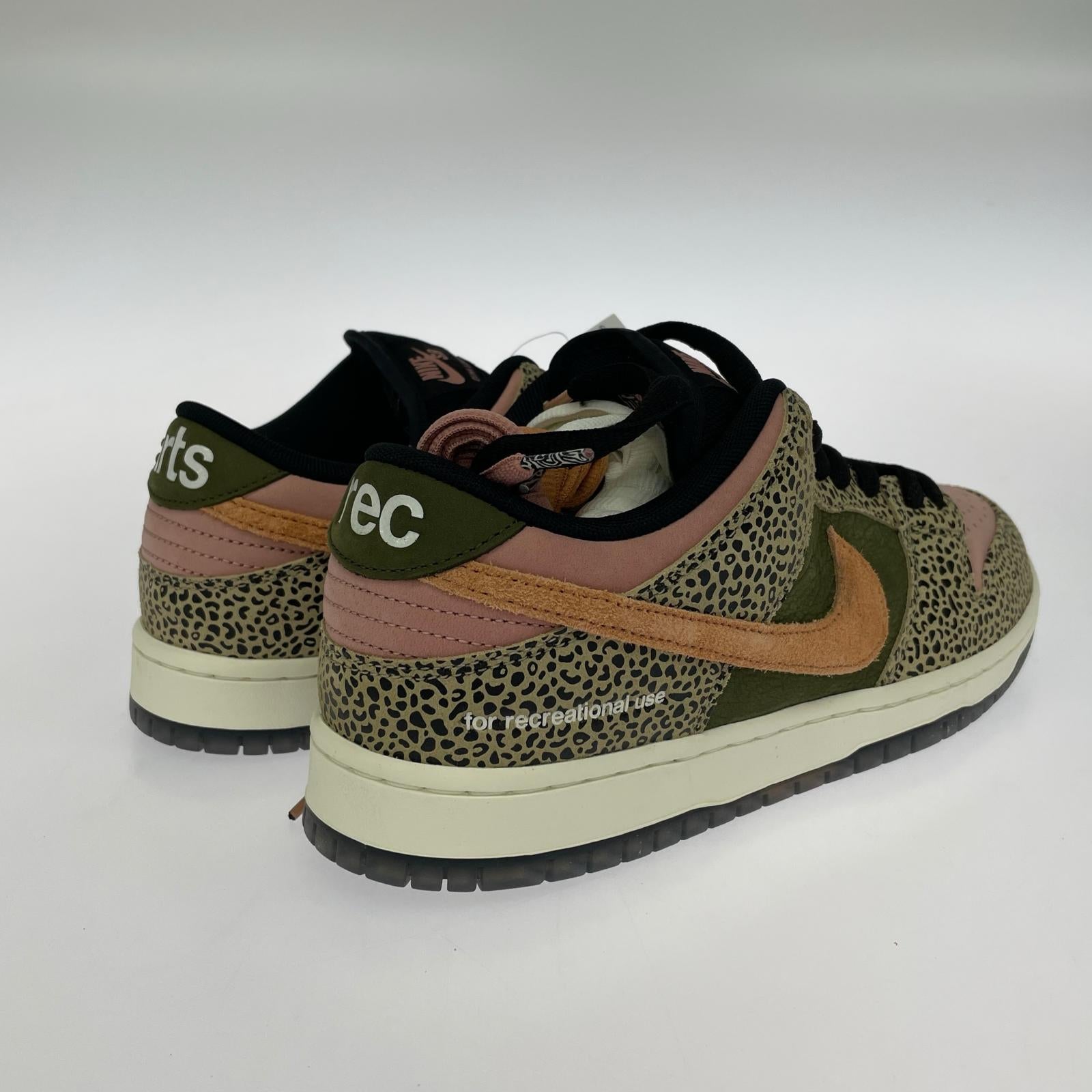 スニーカー Arts Rec × Nike SB Dunk Low Pro "Rust Pink and Rough Green"-28 28cm (US10 UK9 1/2 EU46) マルチカラー
