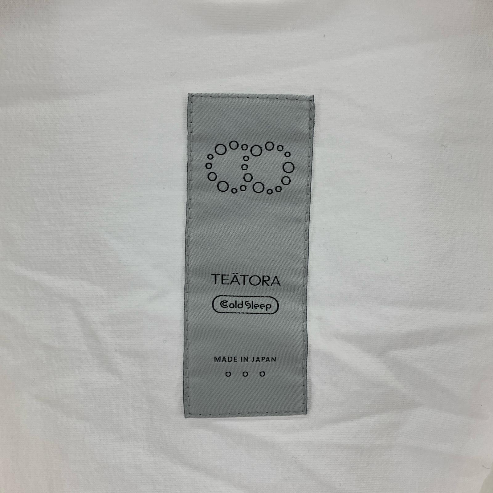 半袖シャツ TEATORA ROOMKEY SHIRT ホワイト
