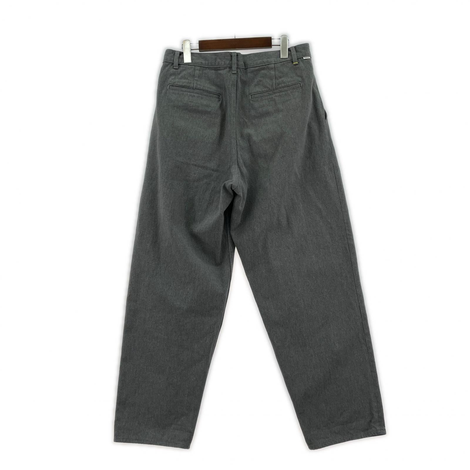 デニムパンツ Colorfast Denim Two Tuck Tapered Pants 2 グレー