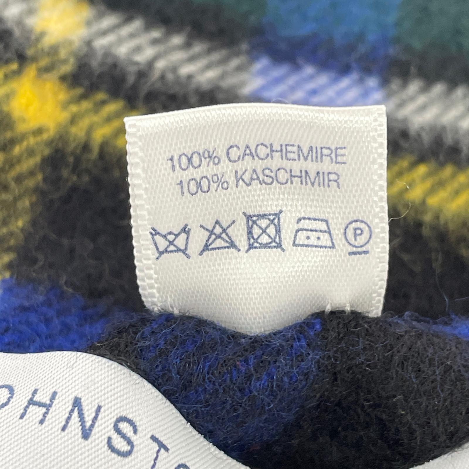 その他アクセサリー JOHNSTONS OF ELGIN カシミヤ ストール マルチカラー