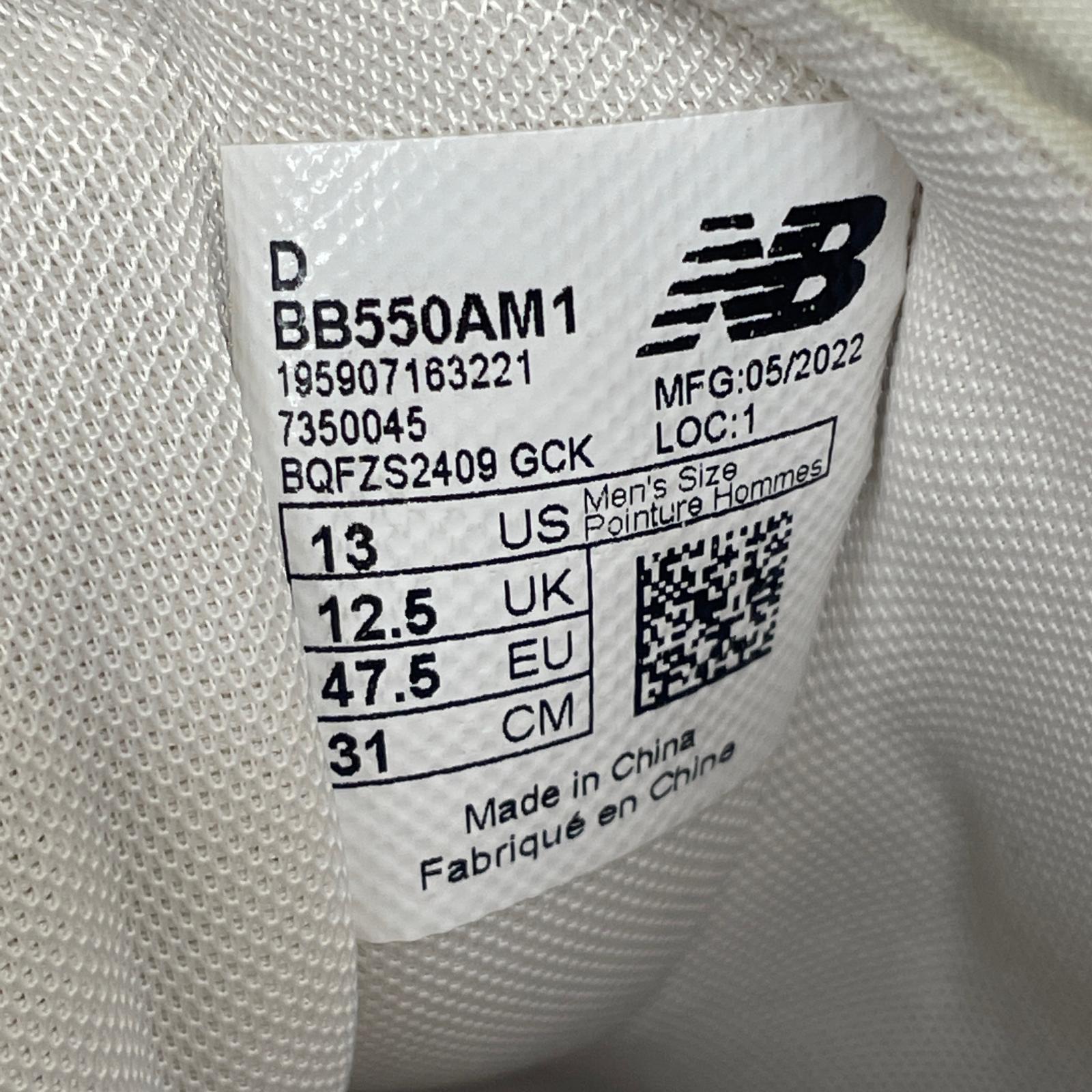 スニーカー Aime Leon Dore BB550 31cm (US13 UK12 1/2 EU52) ホワイト