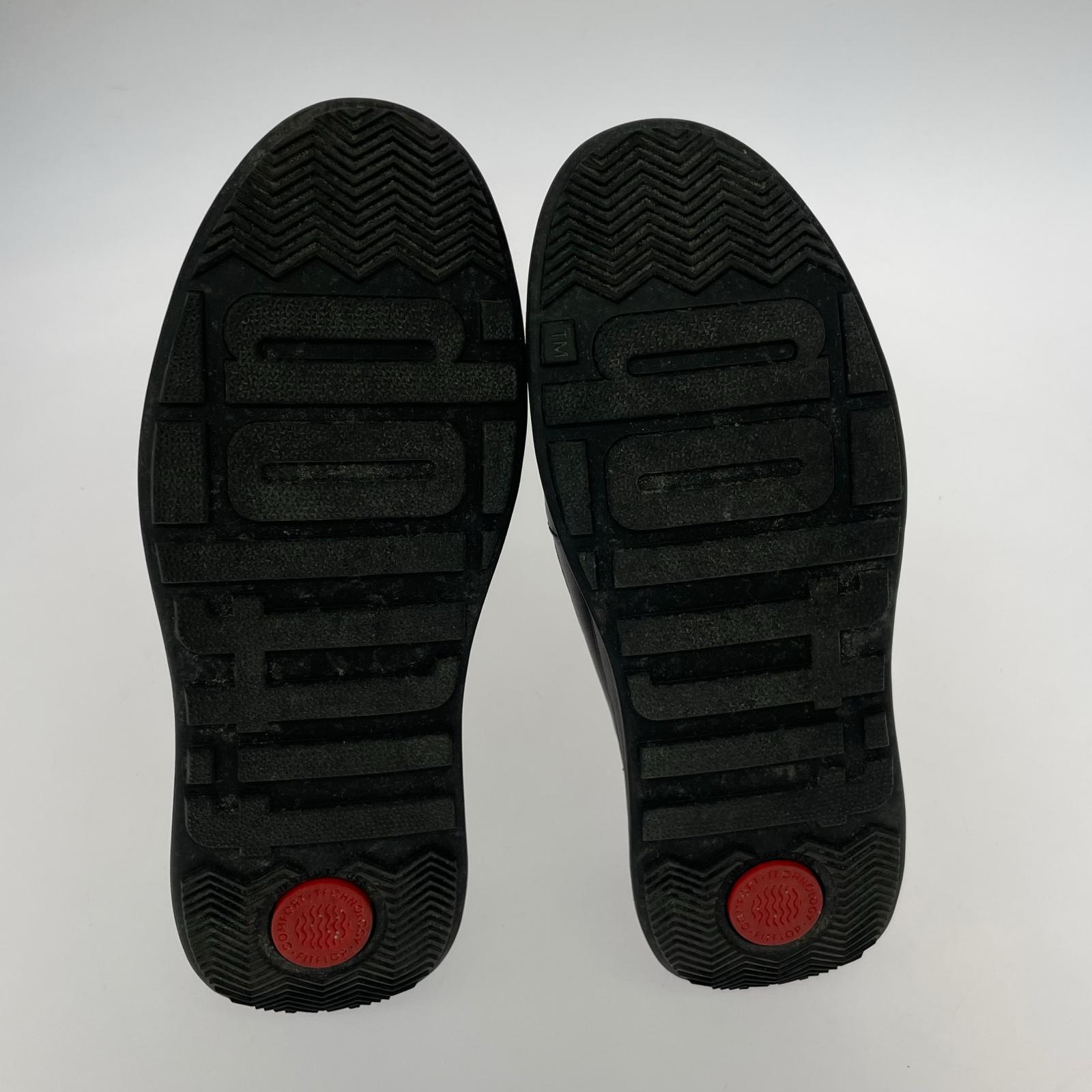 ローファー fitflop UK4 ブラック