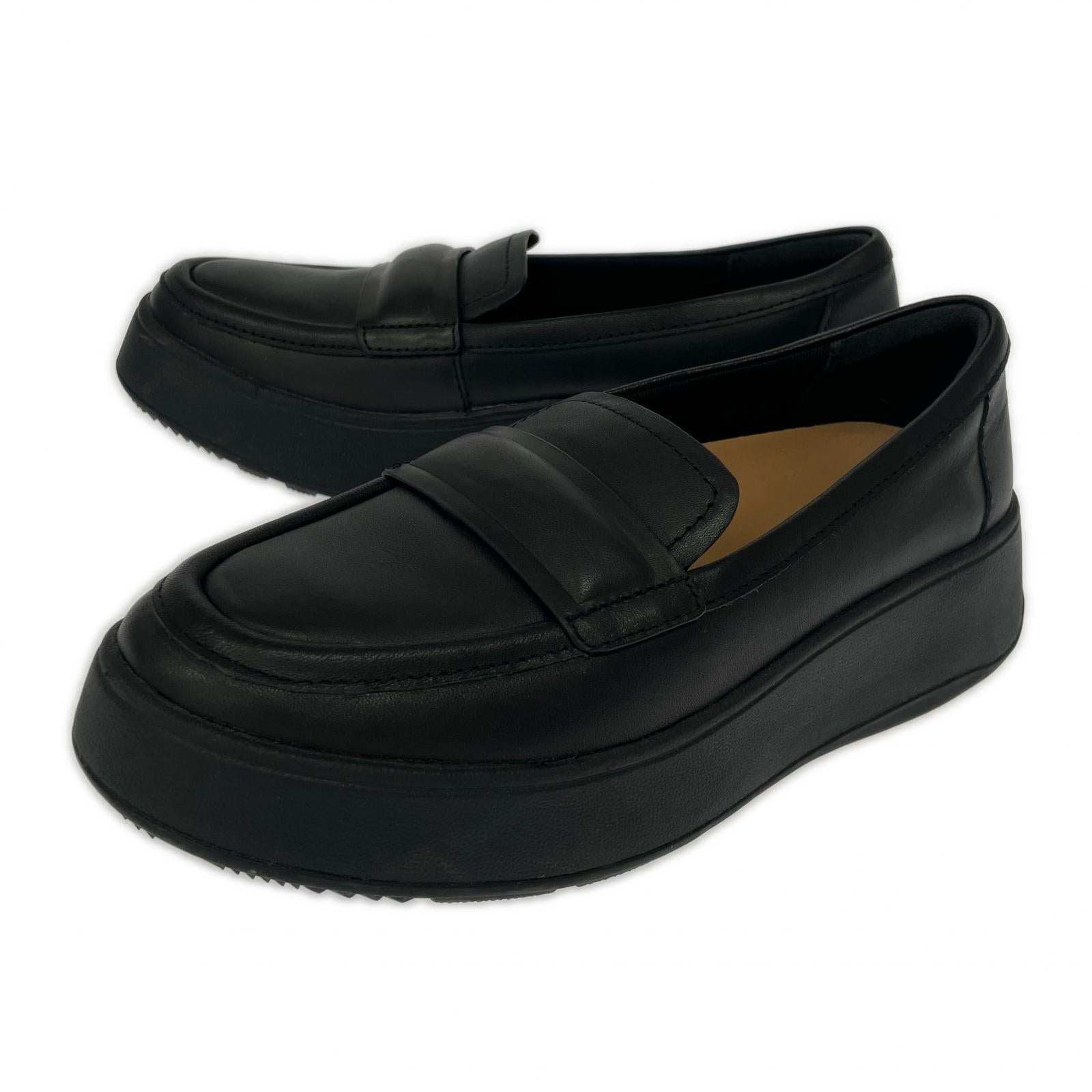 ローファー fitflop UK4 ブラック