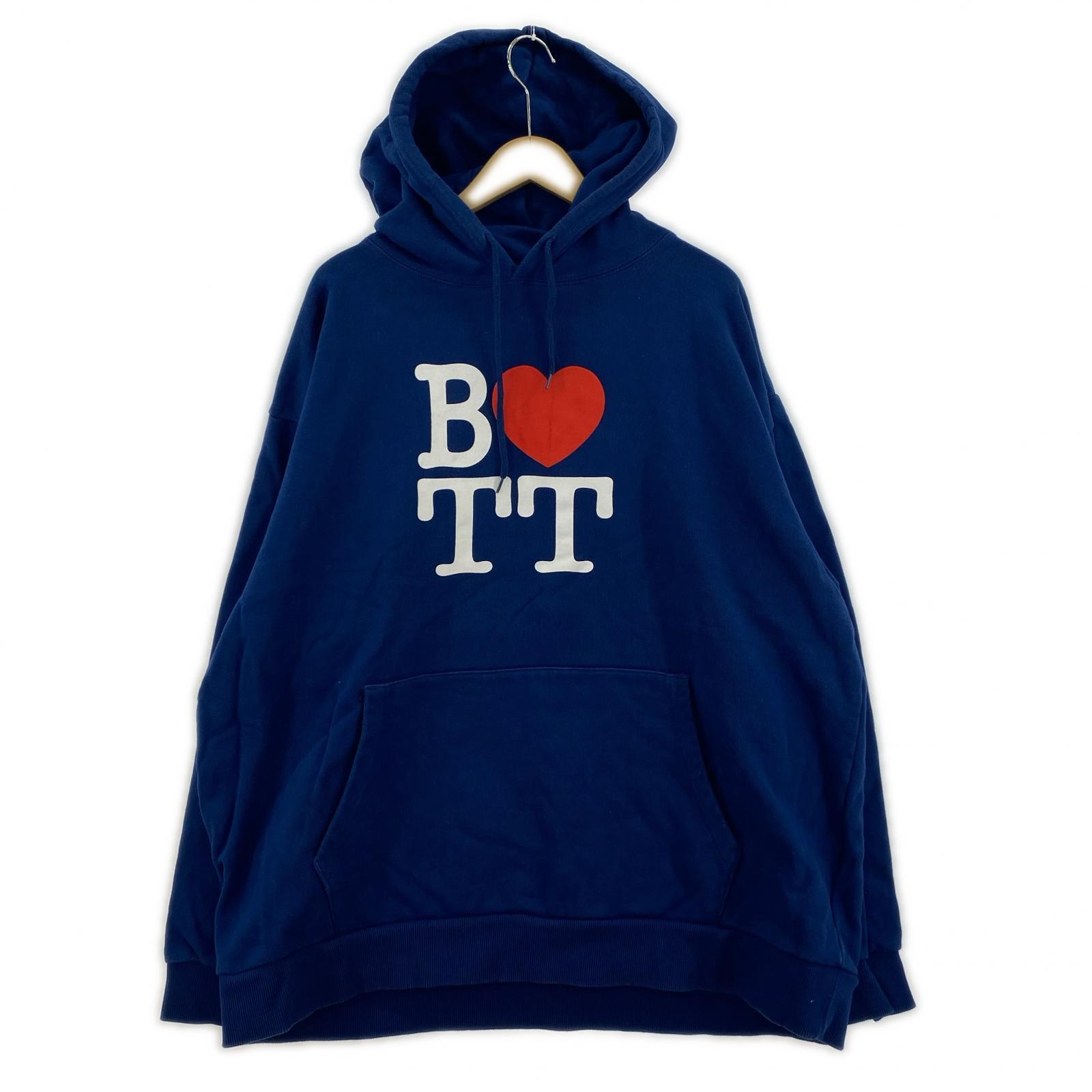 パーカー LOVE BOTT ネイビー XXL ネイビー
