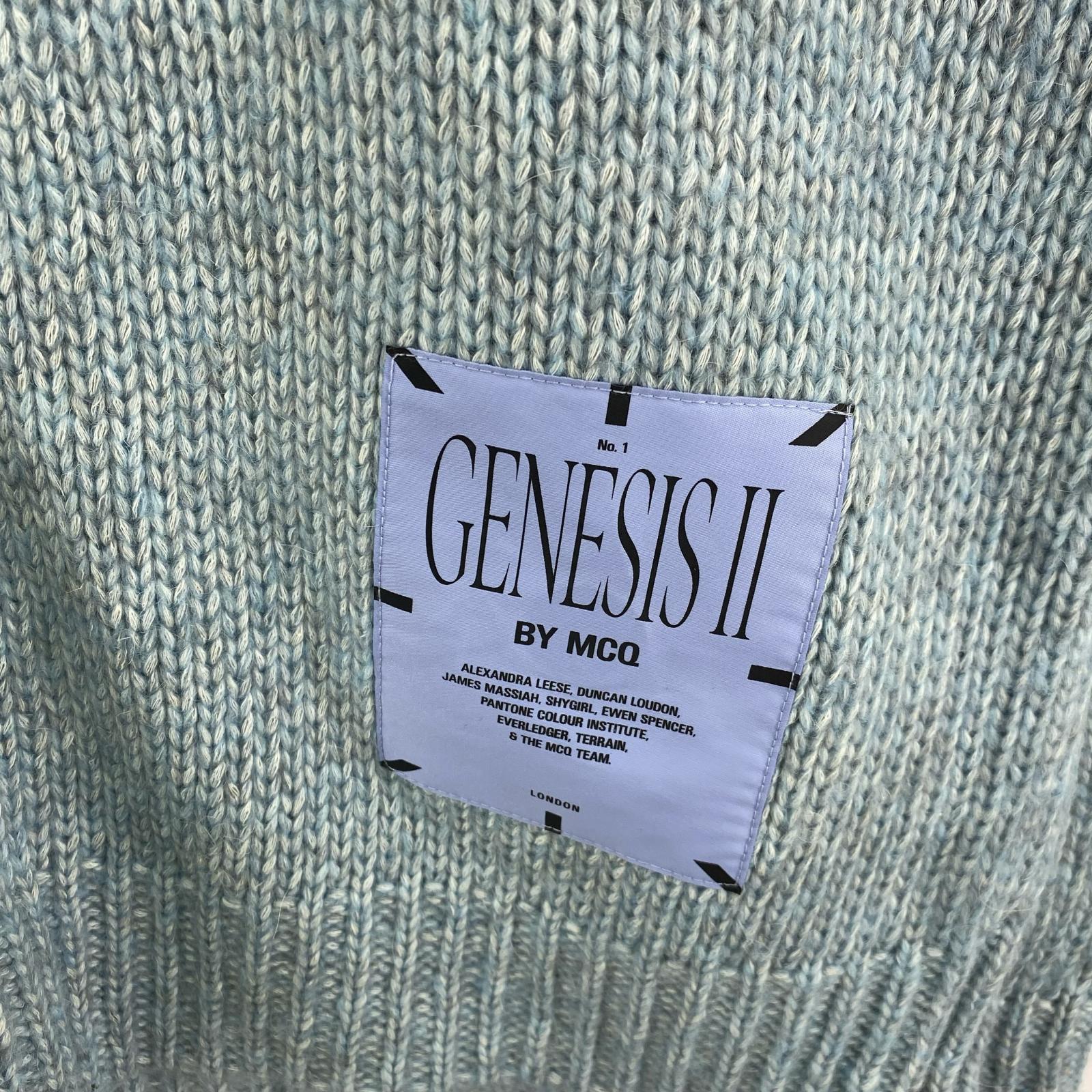 カーディガン GENESIS カーディガン ? ブルー L ブルー