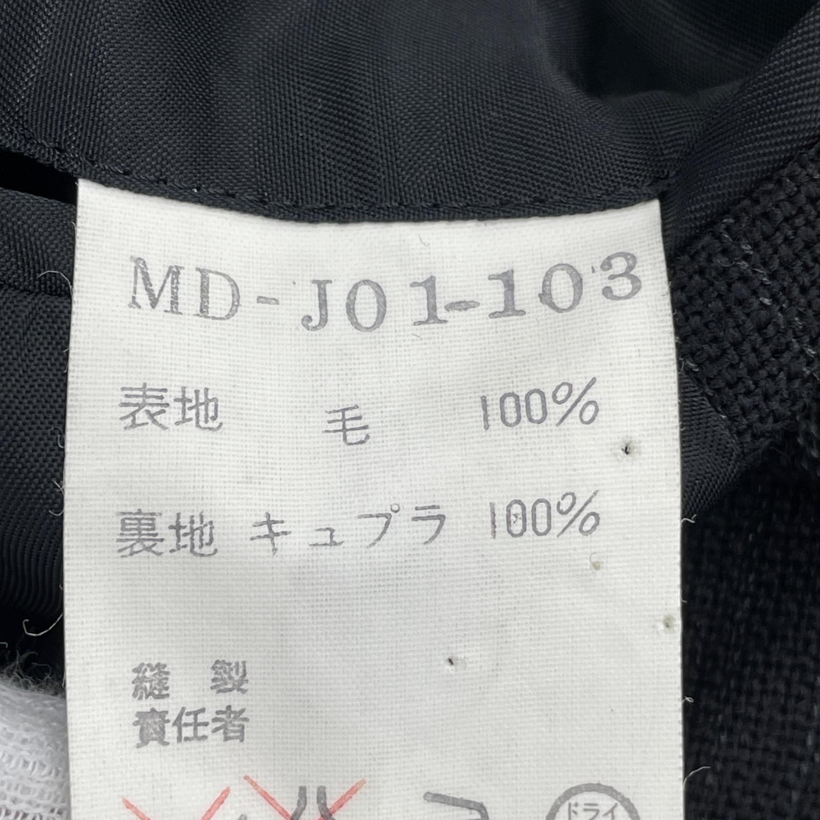 テーラードジャケット Y’s for men 1B ストライプテーラードジャケット S 黒 S ブラック