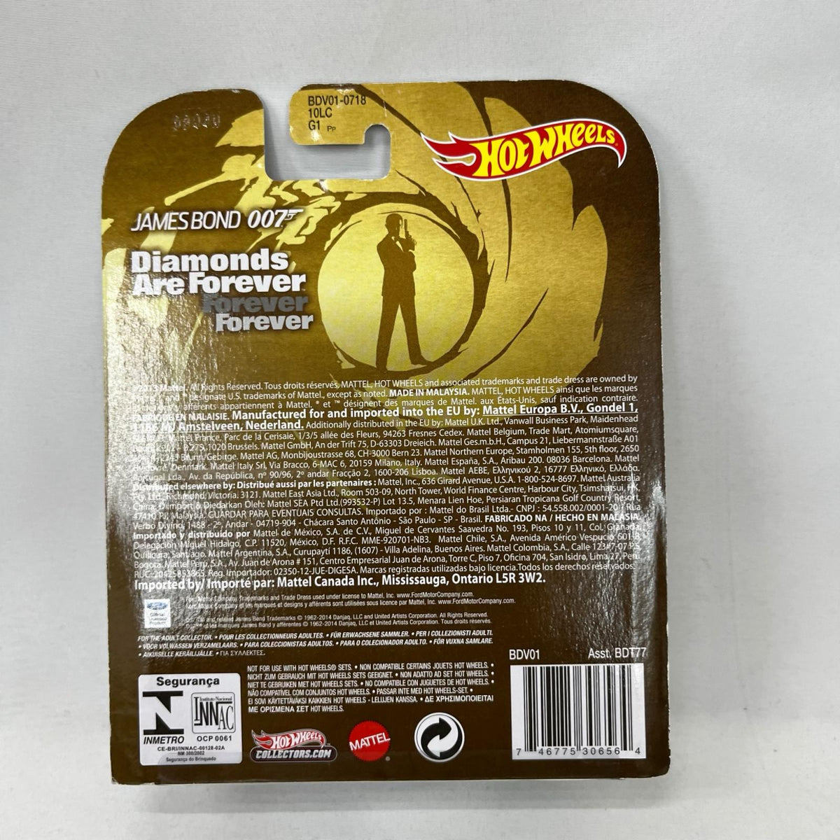 HOTWHEELS 71 MUSTANG MACH 1 007 Mattel/マテル ミニカーその他
