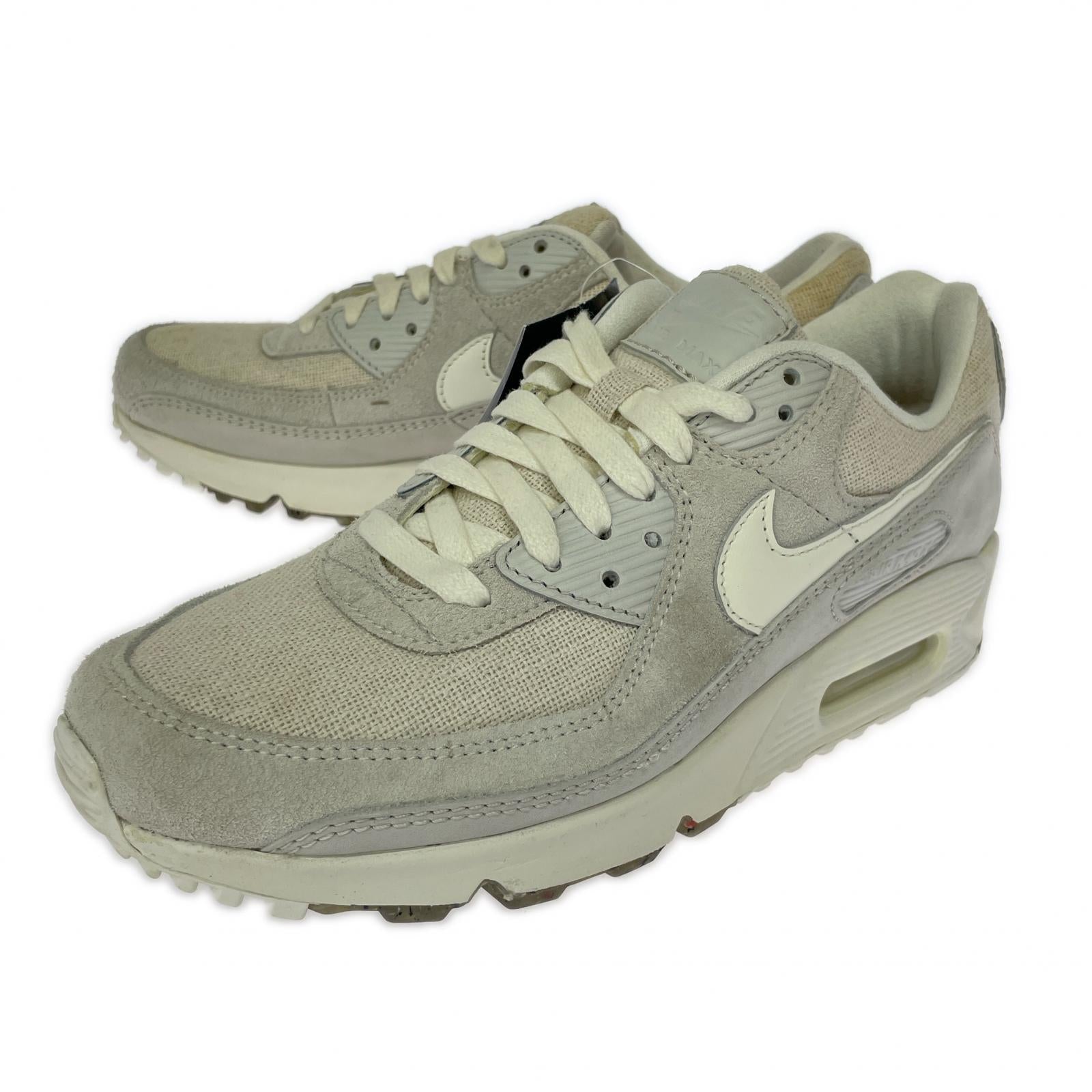 スニーカー AIR MAX 90 "WHITE/SAIL/PLATINUM TINT" 28cm (US10 UK9 1/2 EU46) ベージュ