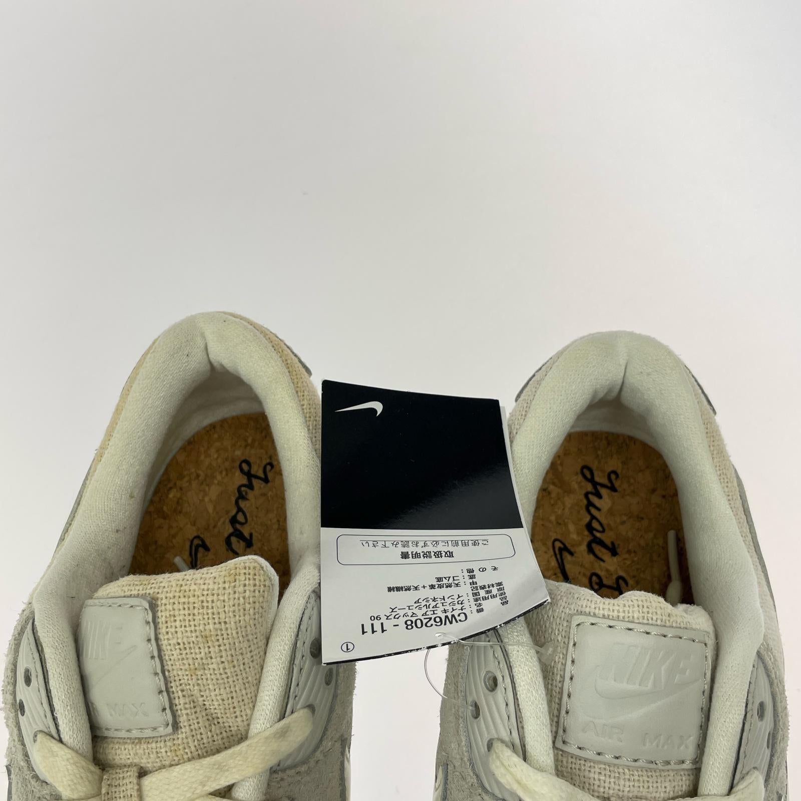 スニーカー AIR MAX 90 "WHITE/SAIL/PLATINUM TINT" 28cm (US10 UK9 1/2 EU46) ベージュ