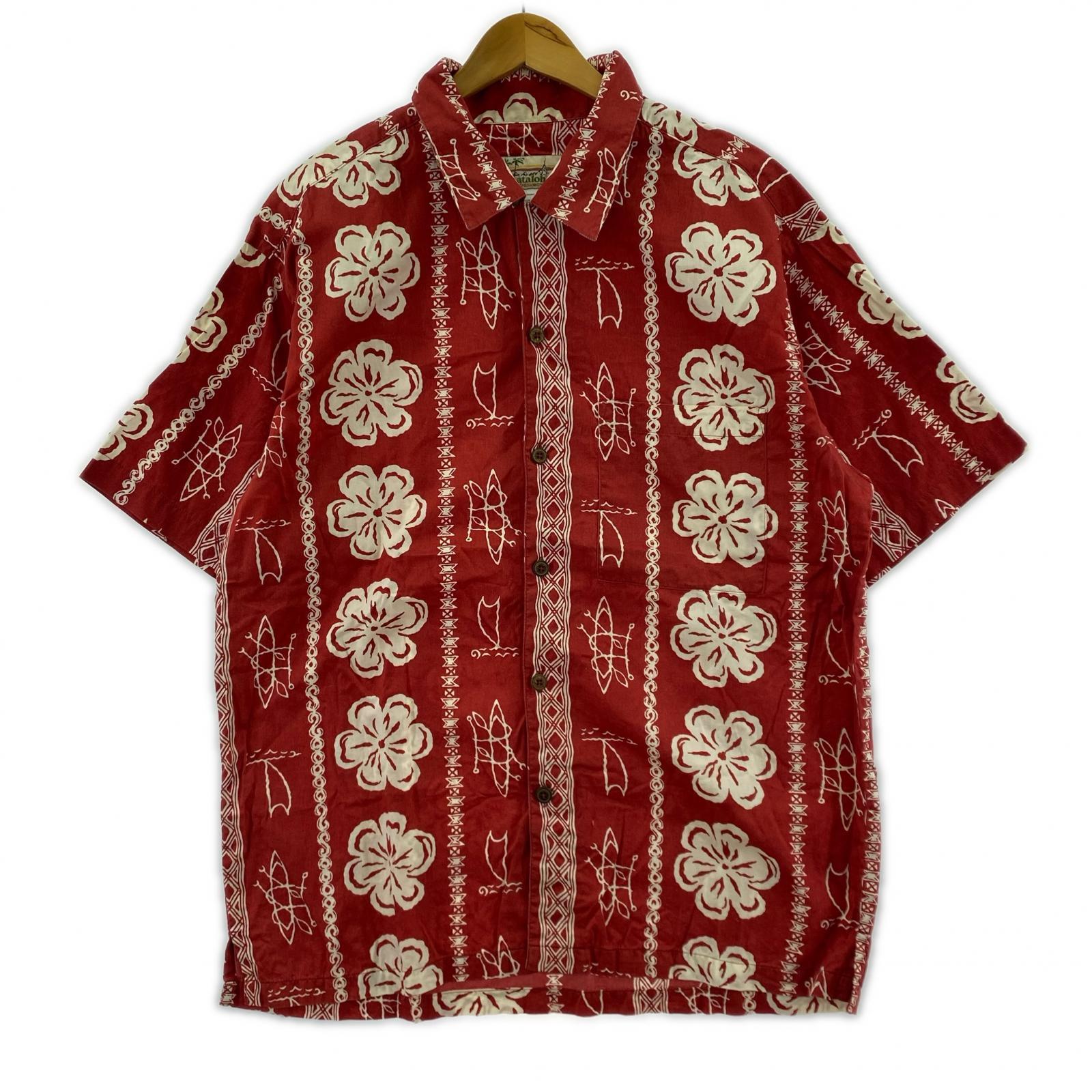 半袖シャツ patagonia pataloha アロハシャツ 52540S5 赤 (M) M レッド