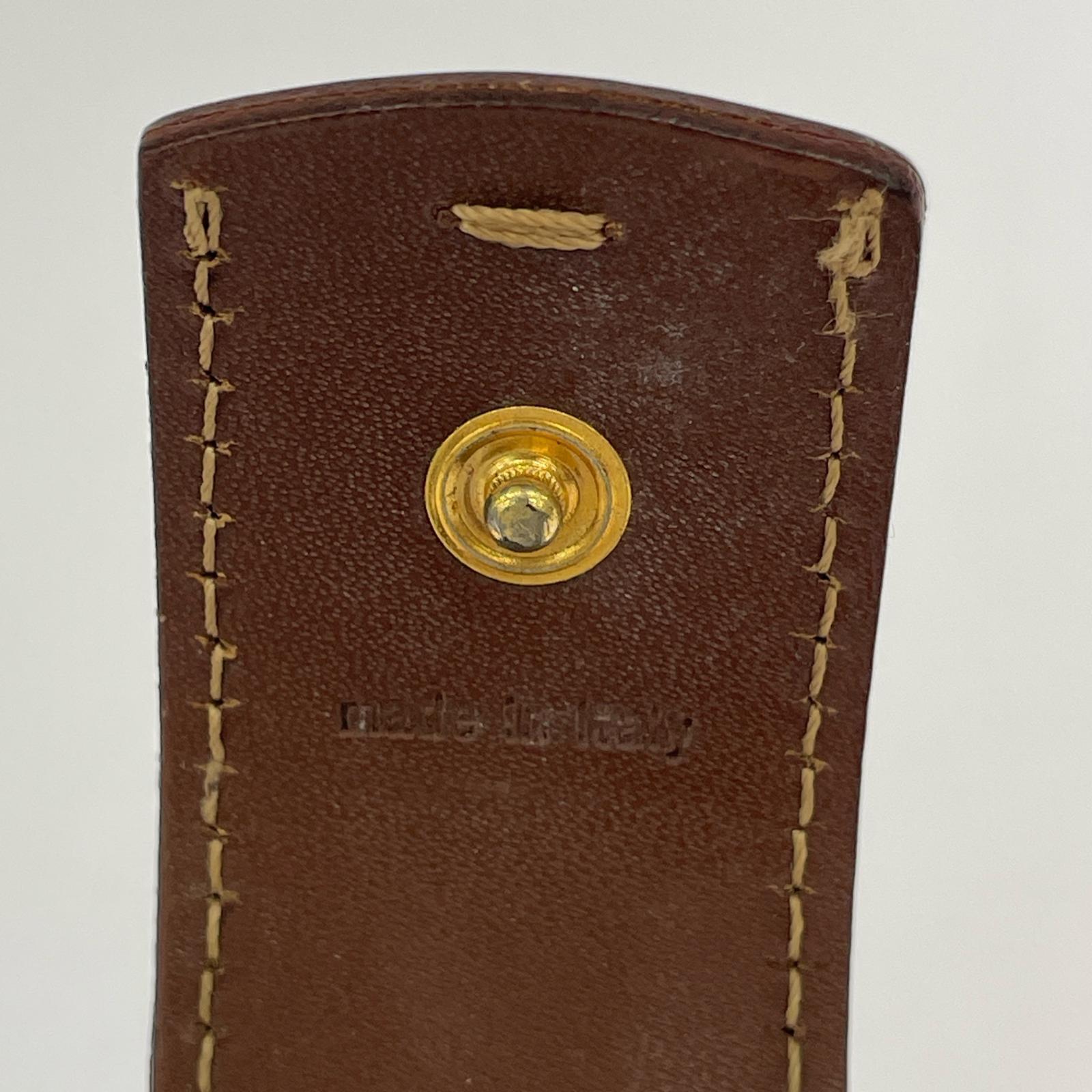 ブレスレット BURBERRY ノバチェック レザーブレスレット 茶 ブラウン