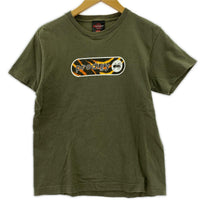 半袖Tシャツ 90s SHOOTタグ prodigy プリントTee 緑 S グリーン