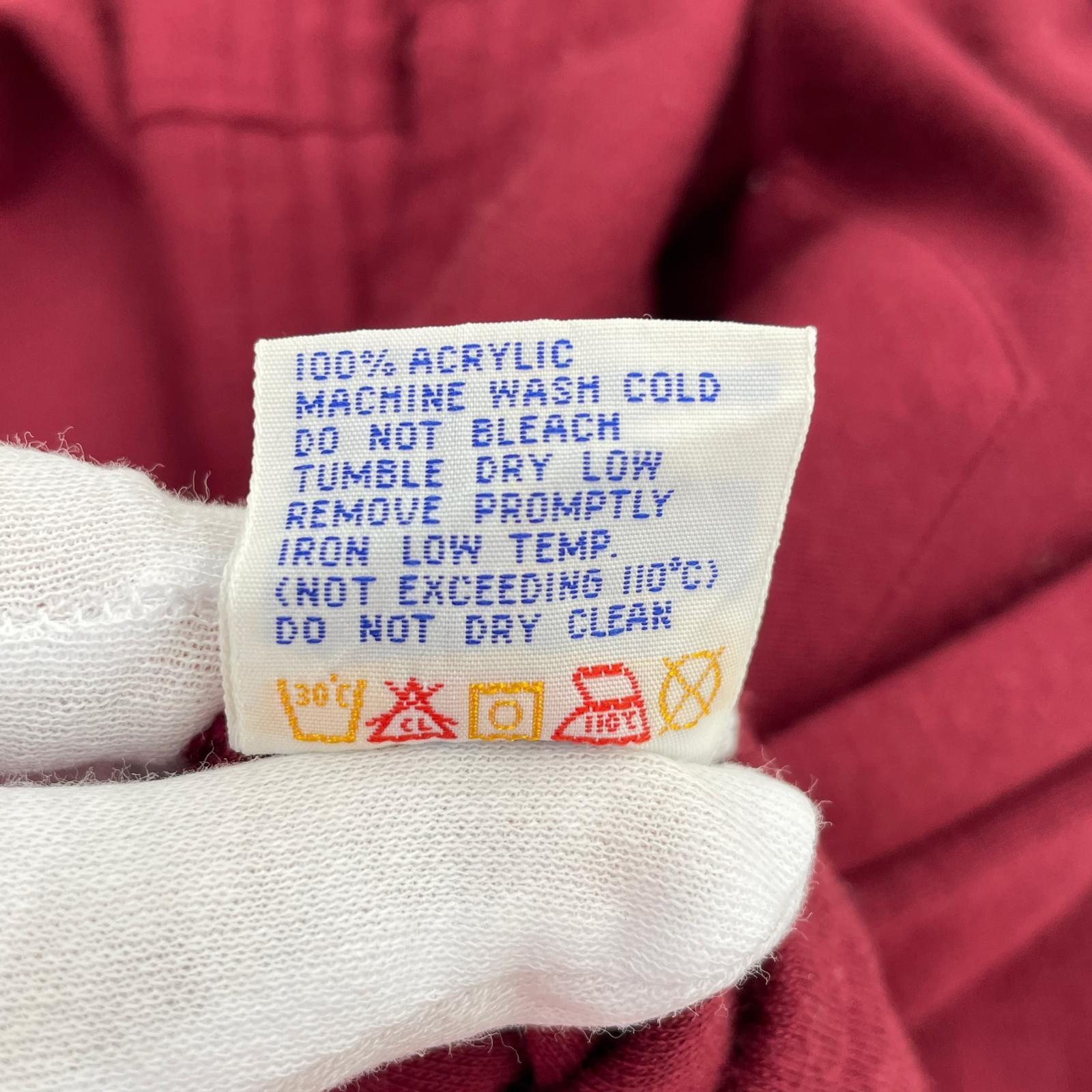 パンツ 70s スウェットパンツ 赤 L レッド