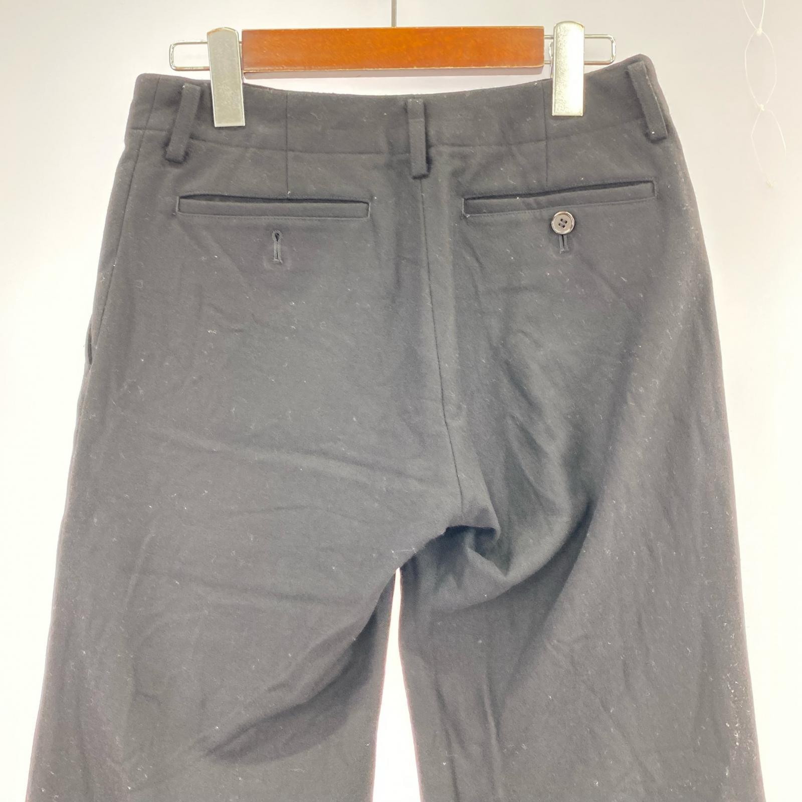 パンツ 90s ウールパンツ 黒 S S ブラック