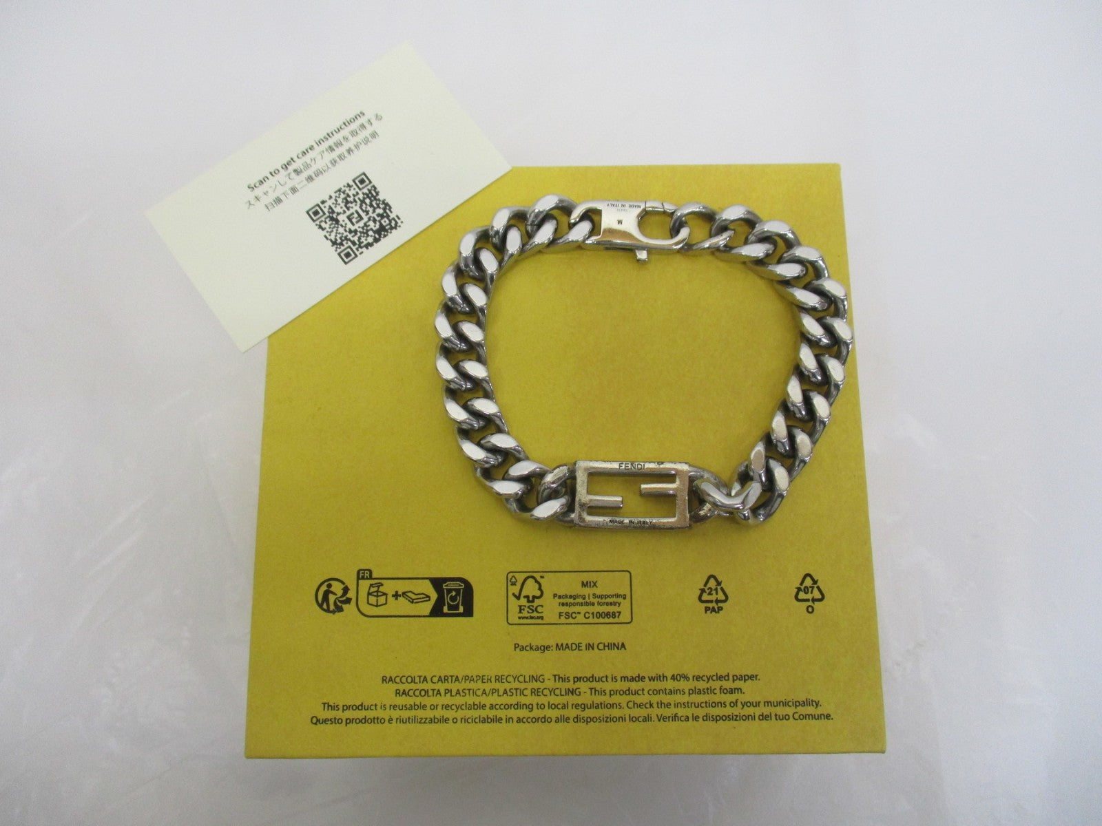 FENDI 喜平 ブレスレット