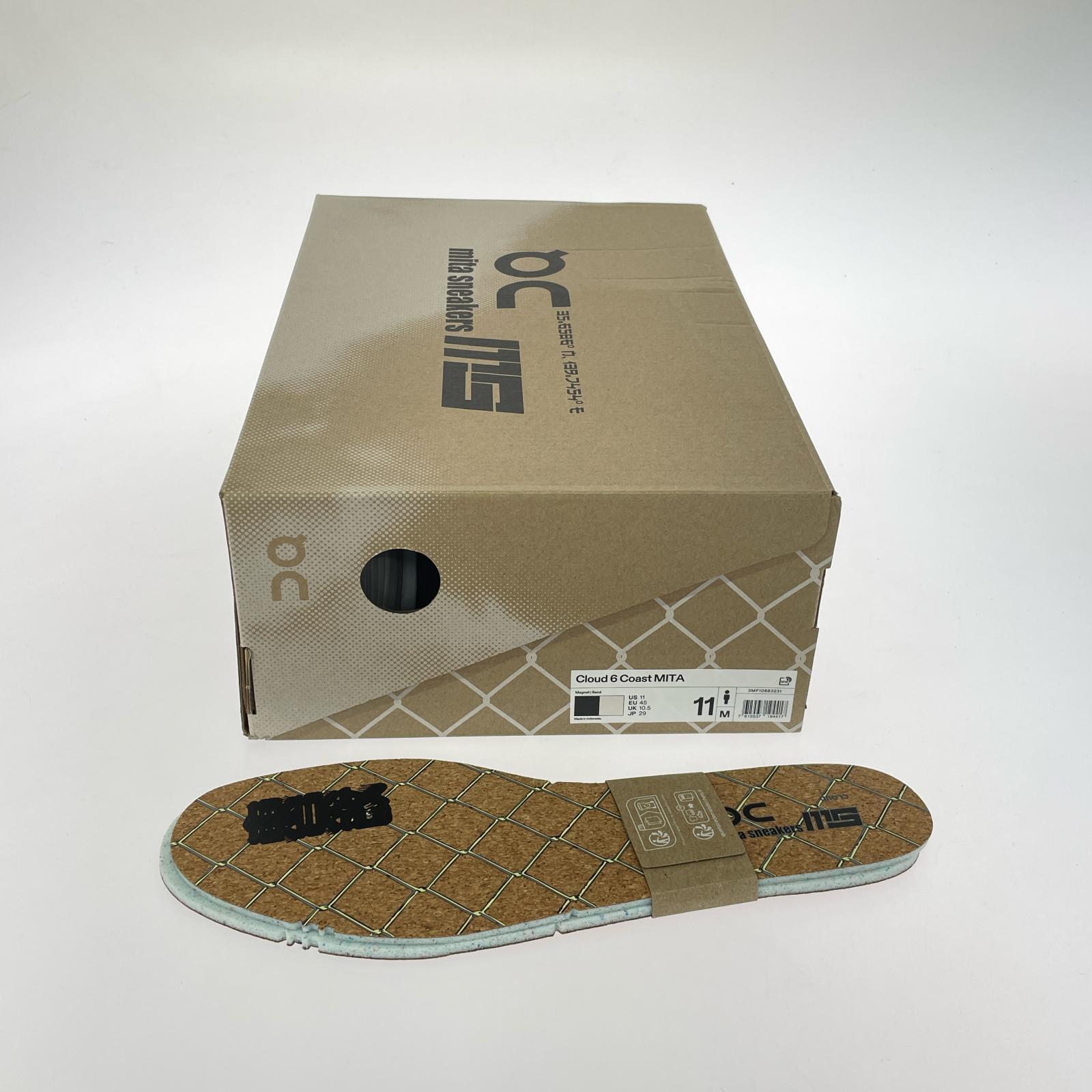 スニーカー cloud 6 coast MITA 29cm 29cm (US11 UK10 1/2 EU48) ブラック