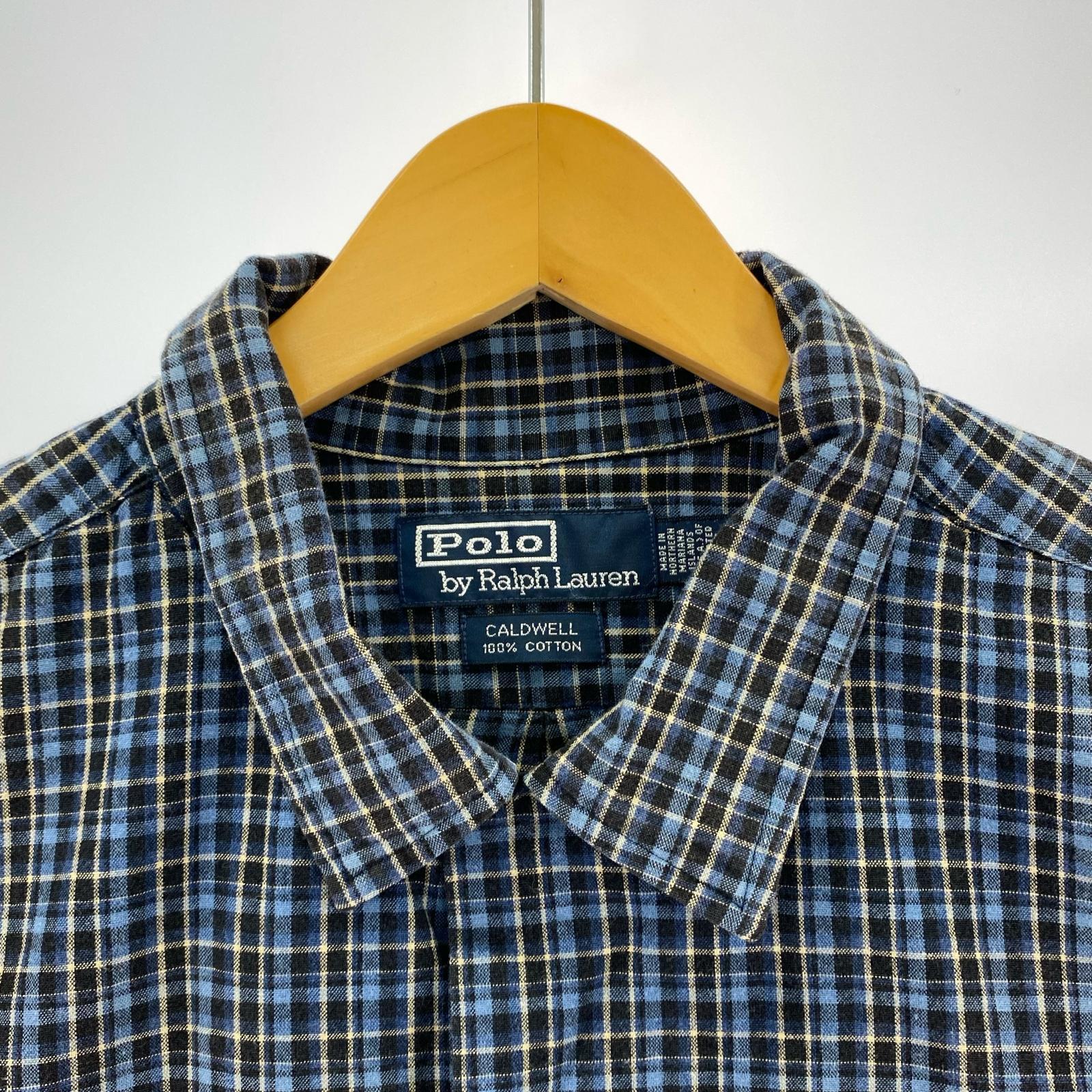 半袖シャツ 90s/CALDWELL/NVY/XL