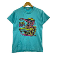 半袖Tシャツ 90s USA製 RATS HOLE Tシャツ(M) ターコイズ M