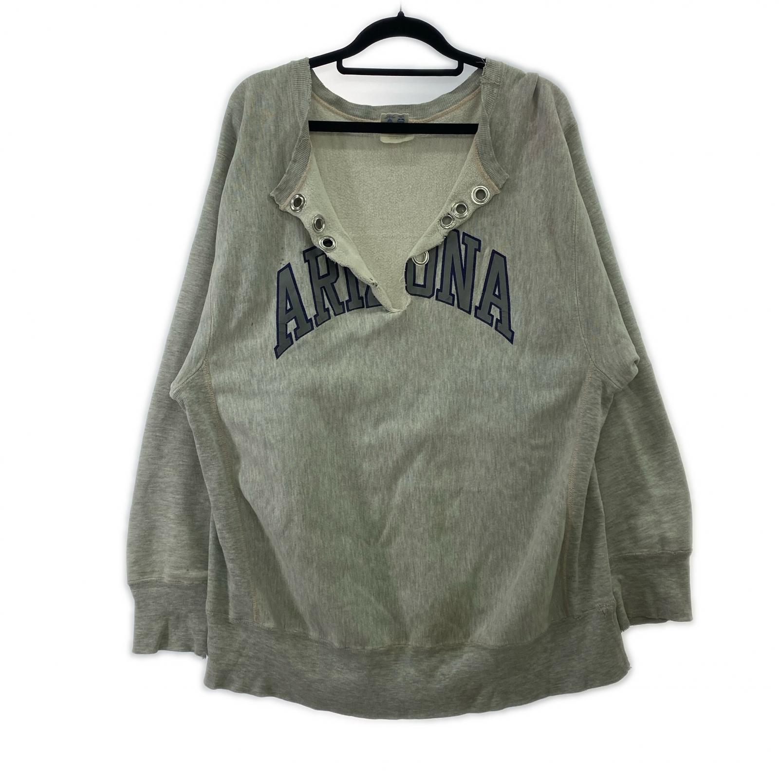 スウェット 80s トリコタグ ARIZONA リメイク RW スウェット (XL) グレー