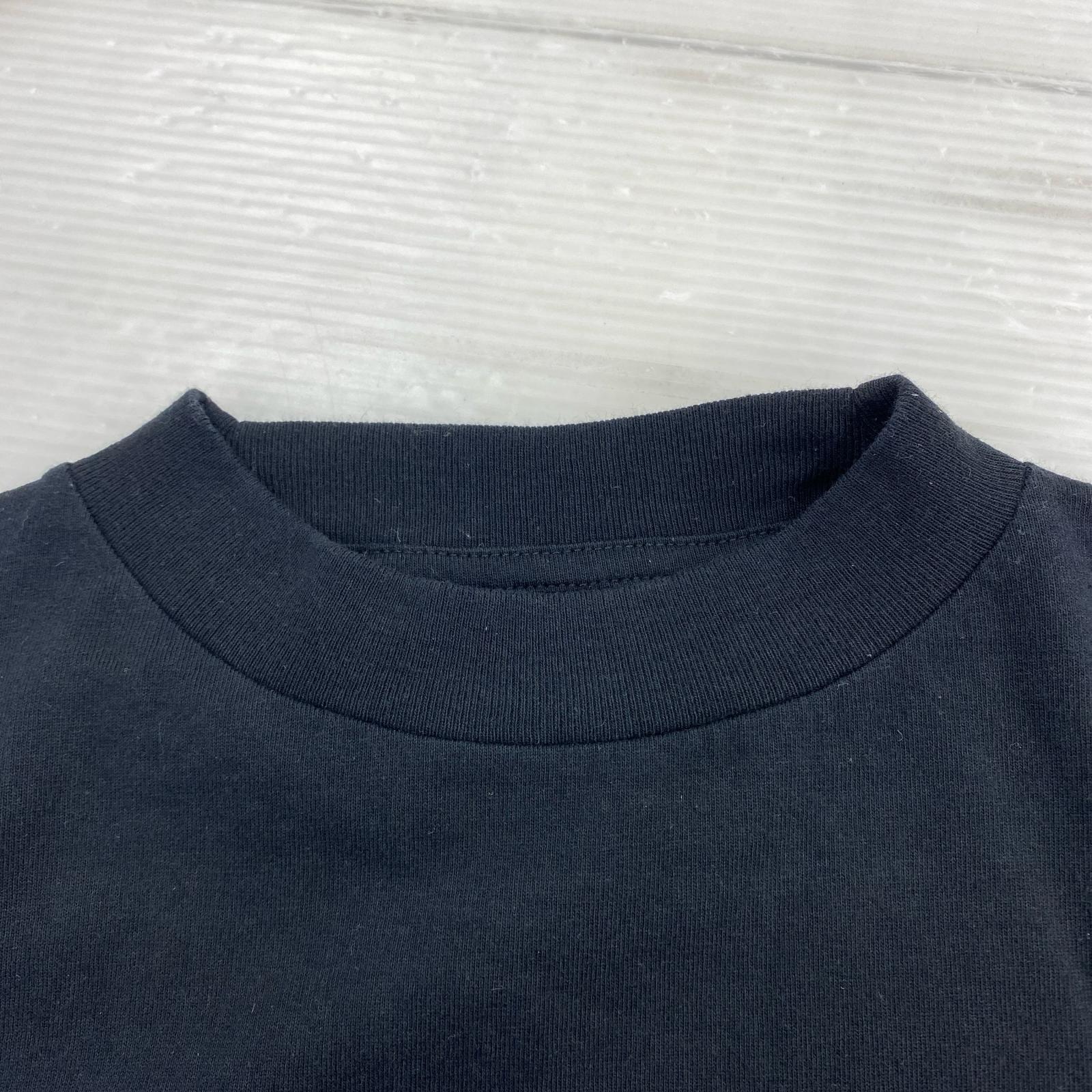 半袖Tシャツ プリントTee (XXS) ブラック