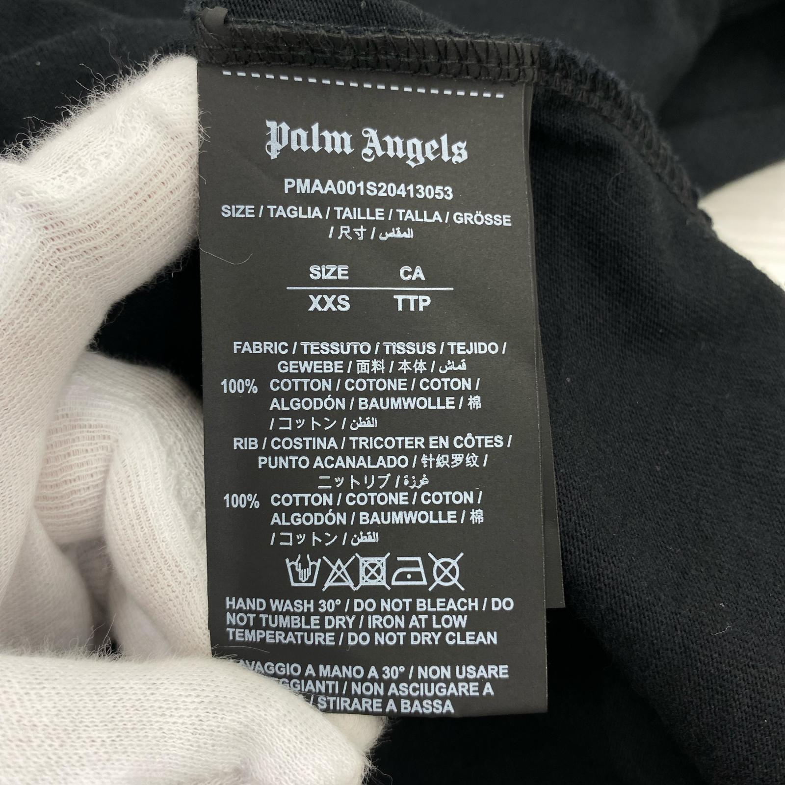 半袖Tシャツ プリントTee (XXS) ブラック