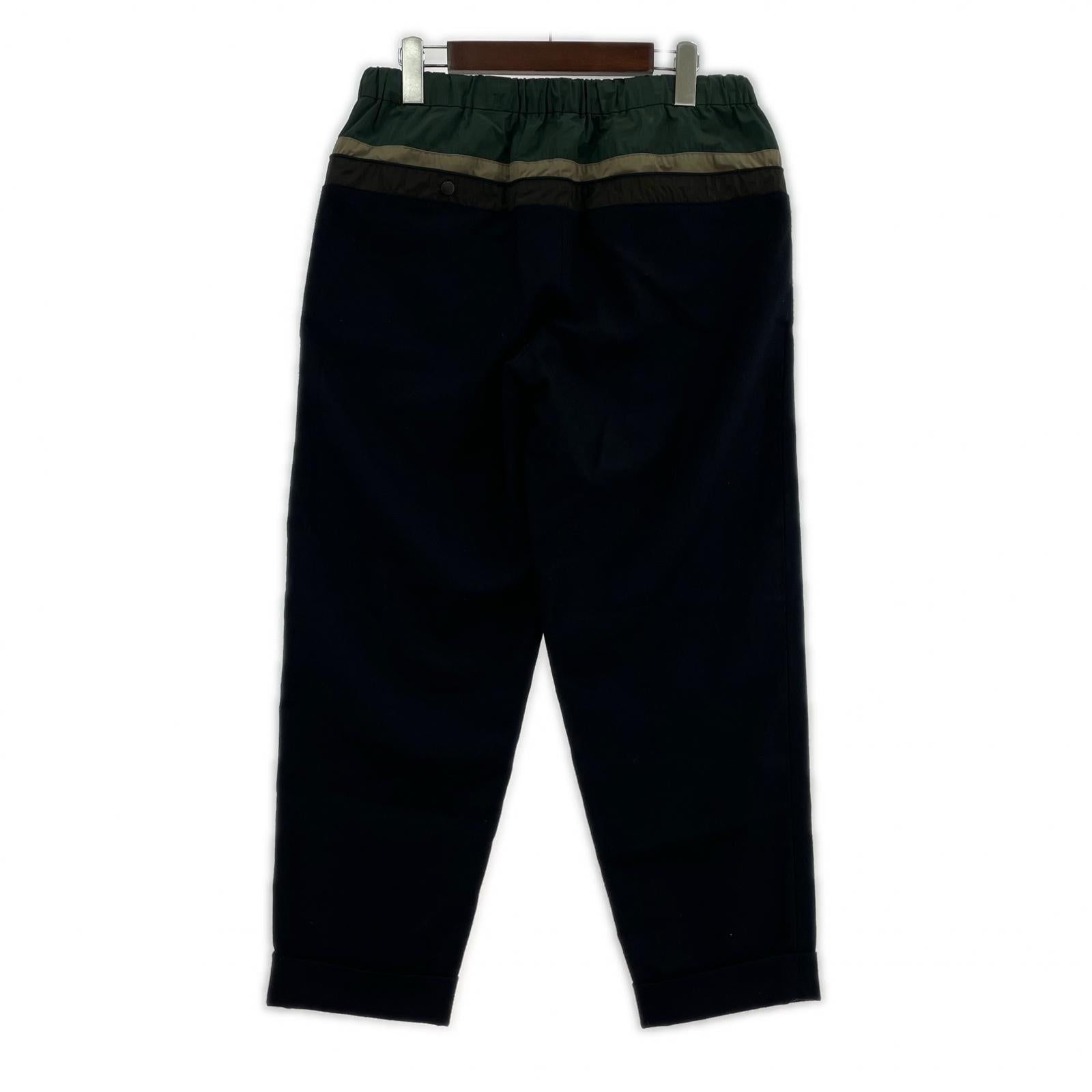 パンツ 19AW TWIST FABRIC TROUSERS (2) 2 ネイビー