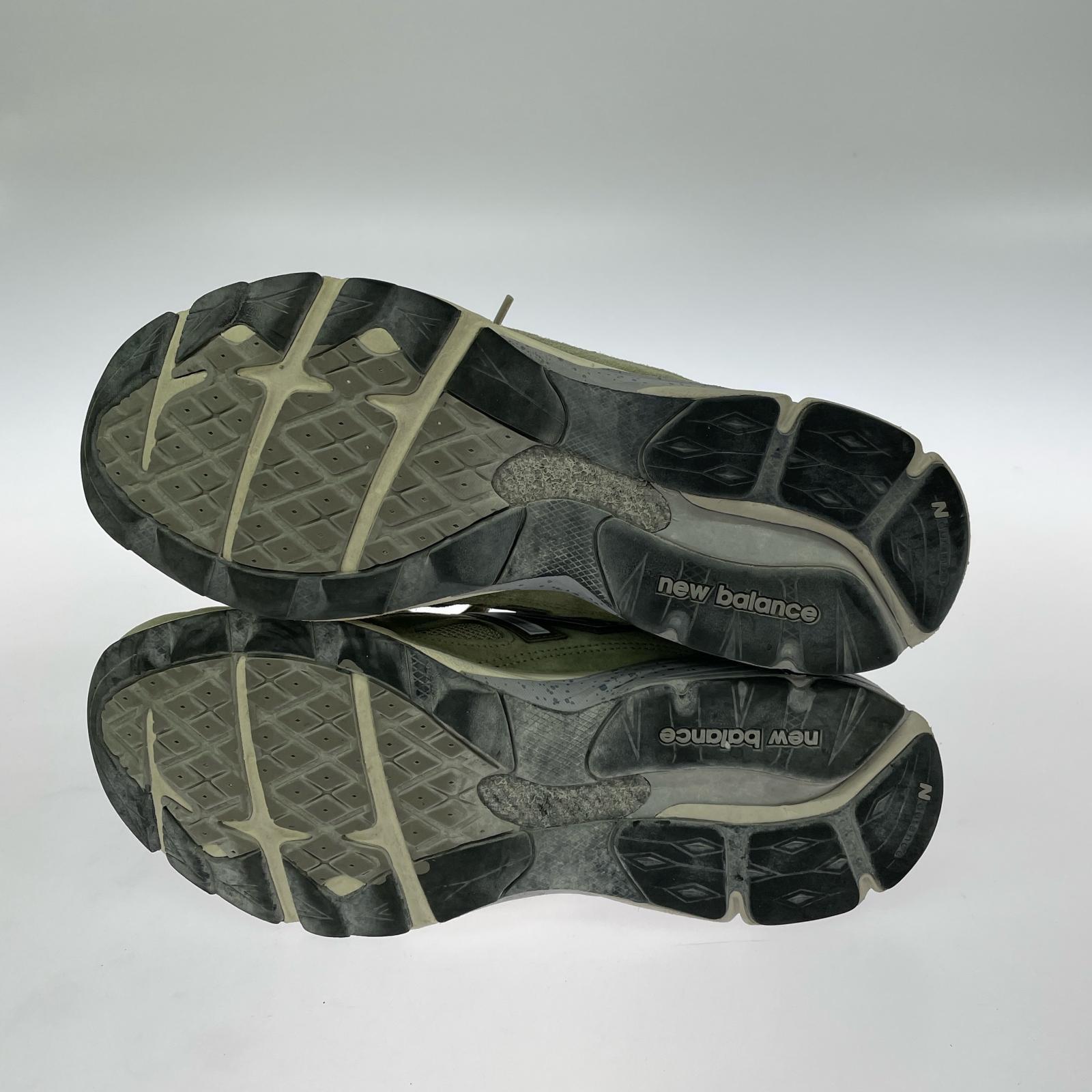 スニーカー Petta 990V3 Keep Your Family Close Olive 29.5cm (US11 1/2 UK11 EU49) カーキ
