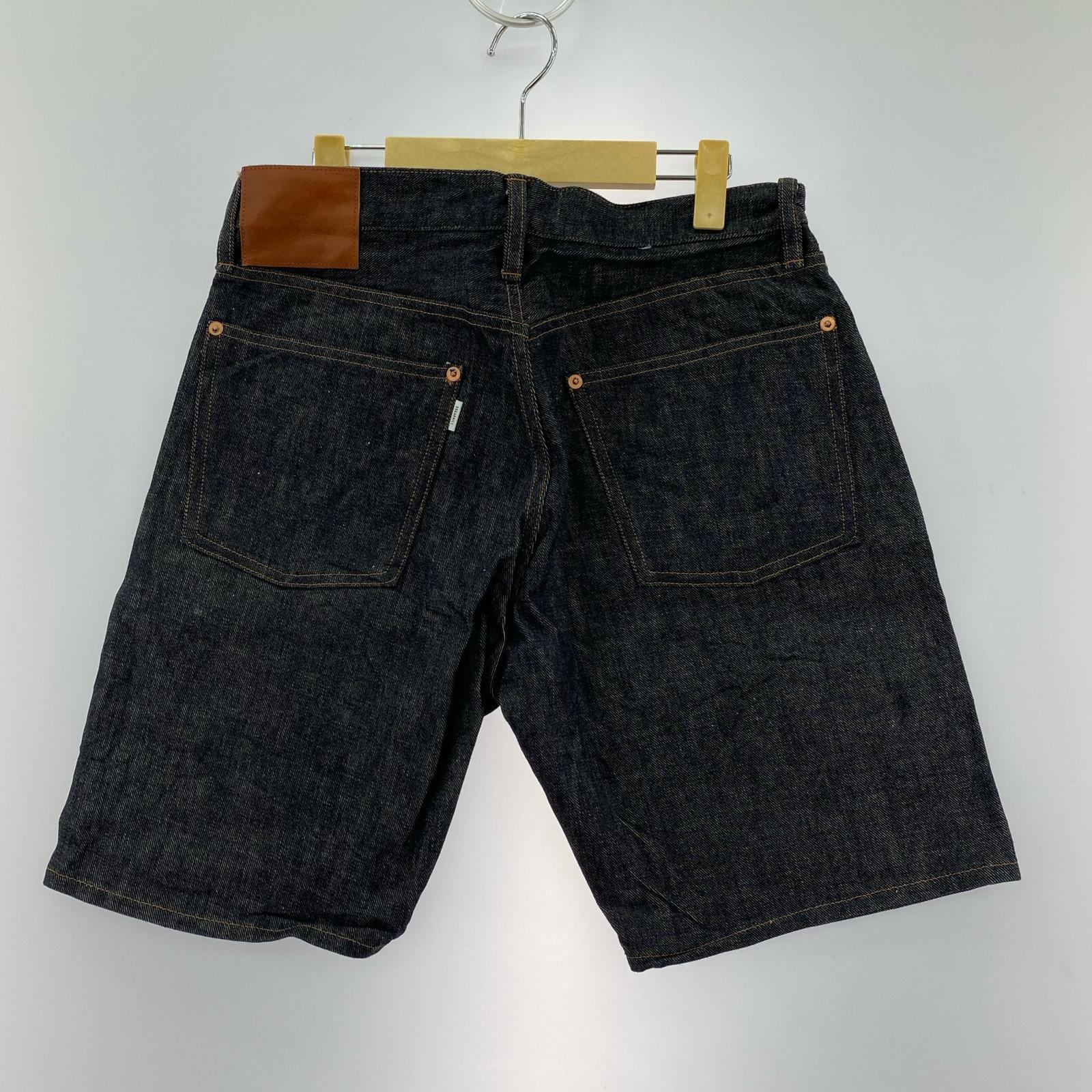 デニムパンツ DENIM SHORT TROUSERS STRAIGHT CUT (W30)