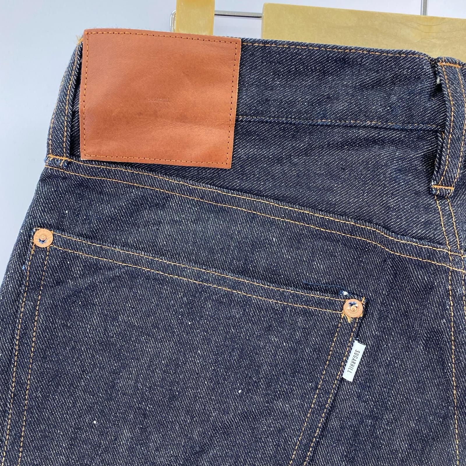 デニムパンツ DENIM SHORT TROUSERS STRAIGHT CUT (W30)