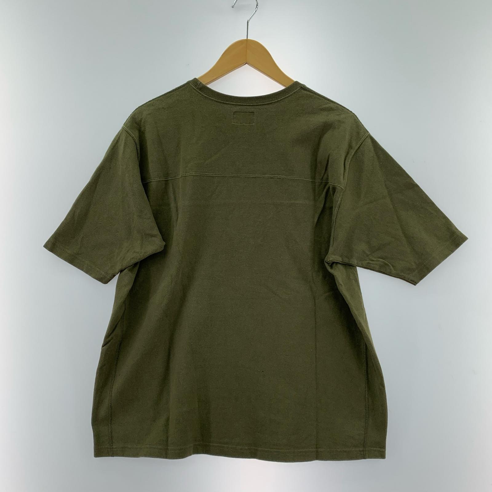 半袖Tシャツ 21ST/01年 フットボールTシャツ(M) オリーブ系 M