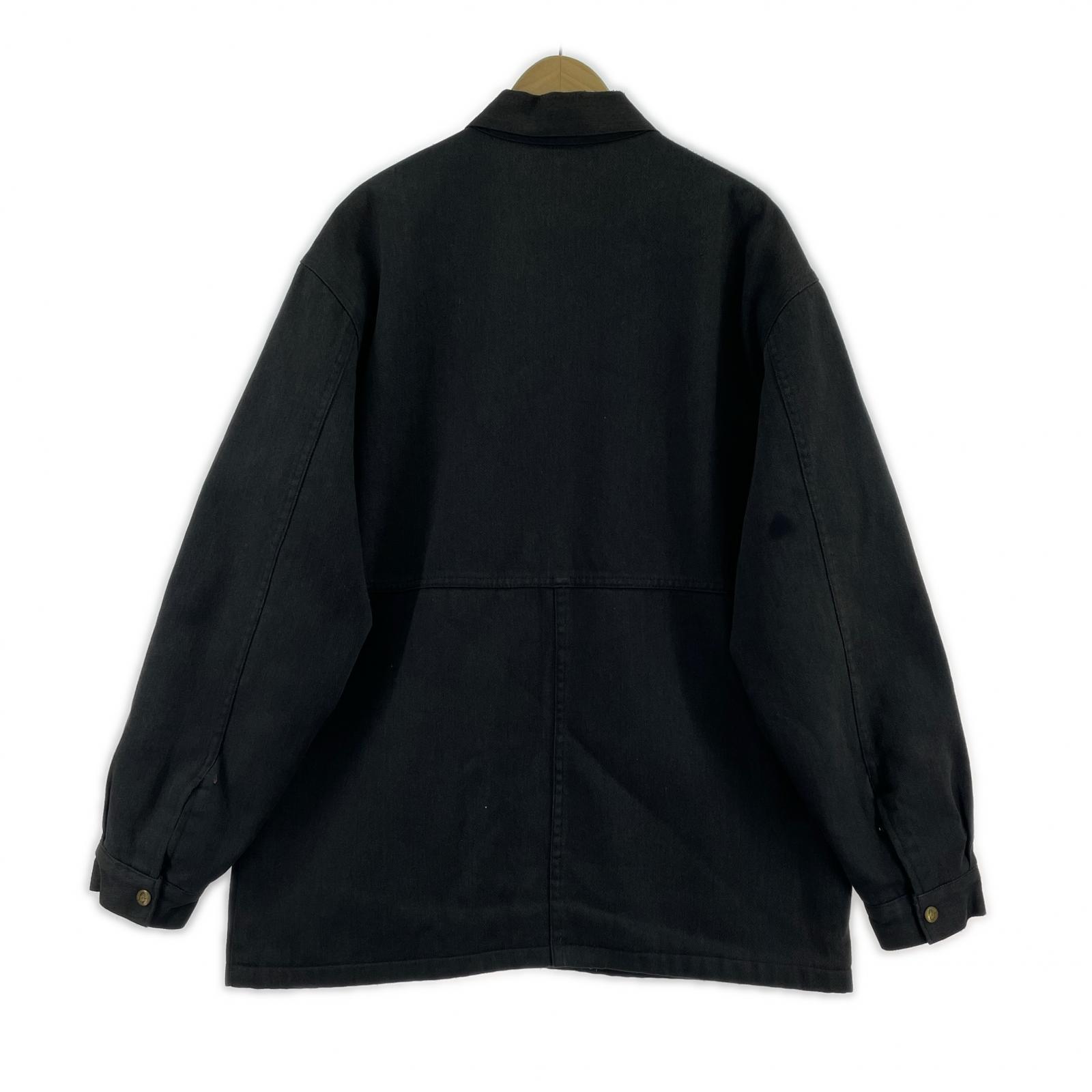 ジャケット 90s 裏ブランケット ワークジャケット 2XL BLK ブラック