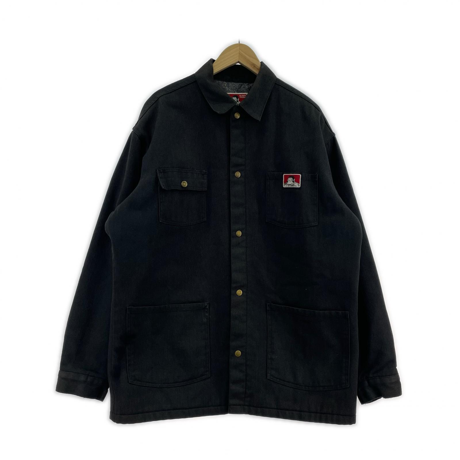 ジャケット 90s 裏ブランケット ワークジャケット 2XL BLK ブラック