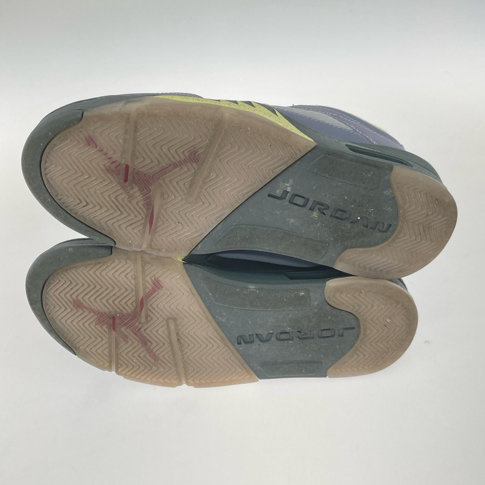 スニーカー Air Jordan 5 Retro Low Indigo 26.0cm 26cm (US8 UK7 1/2 EU42) パープル