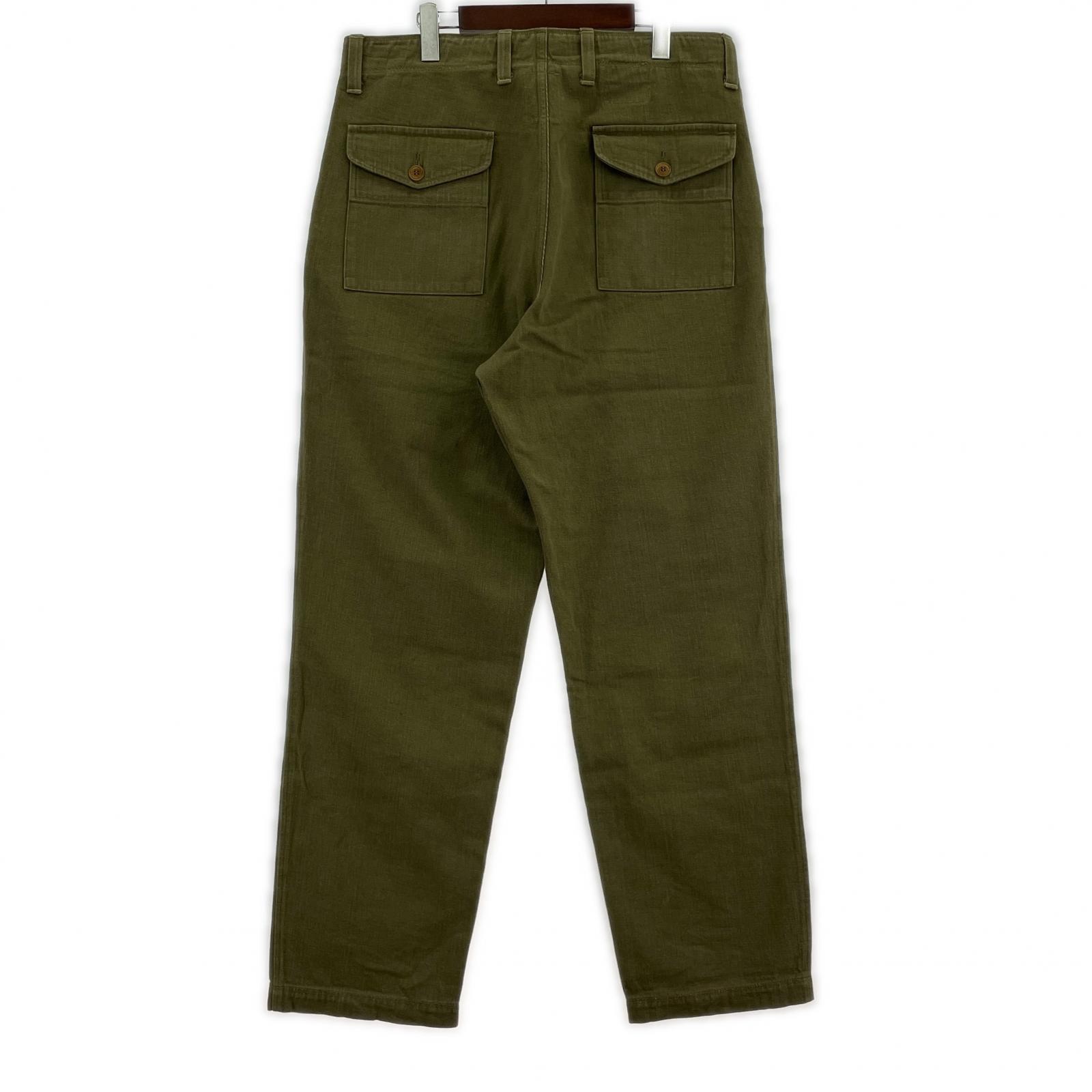 パンツ CAVALIER ROYAL NAVY SMOCK PANTS (L) カーキ L カーキ