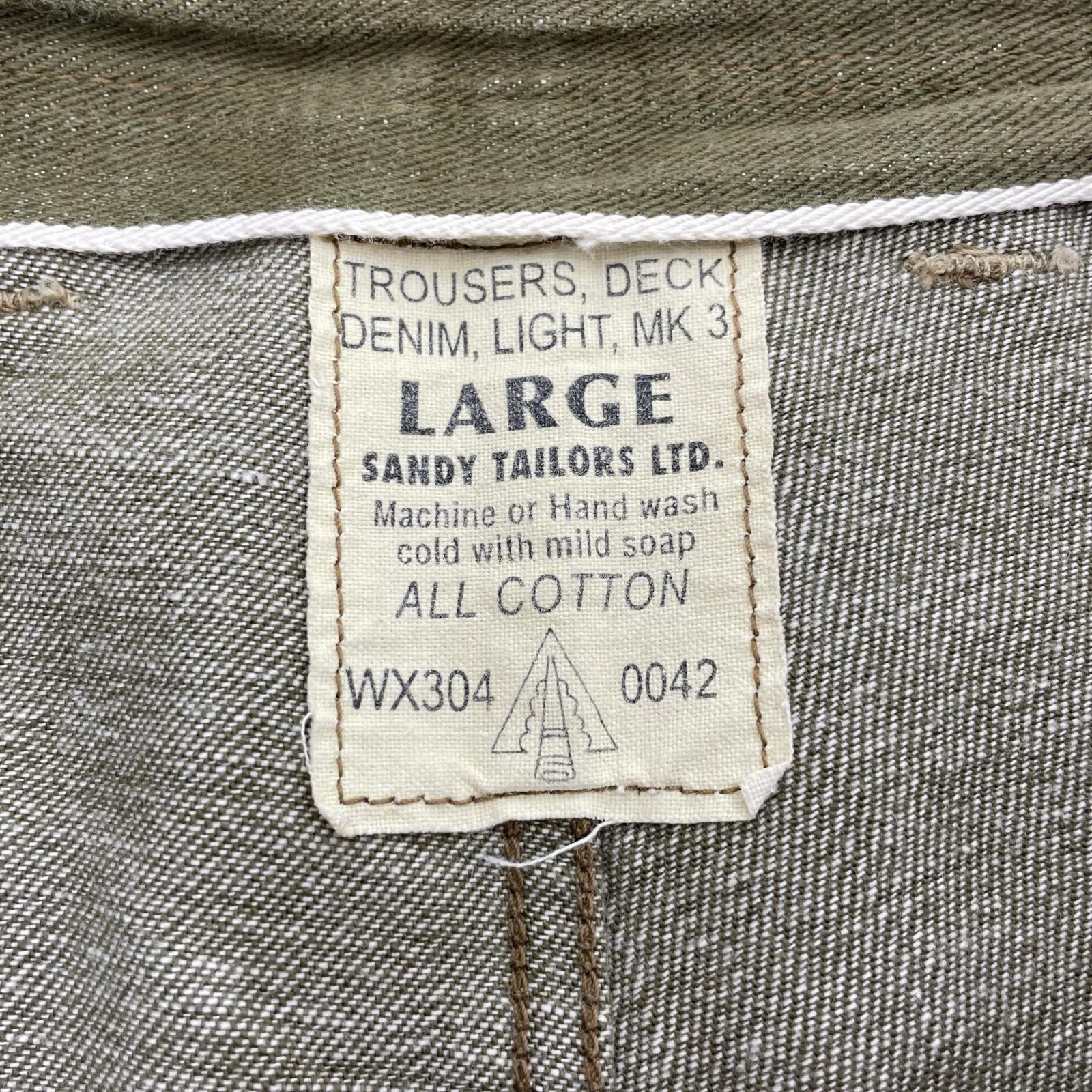 パンツ CAVALIER ROYAL NAVY SMOCK PANTS (L) カーキ L カーキ