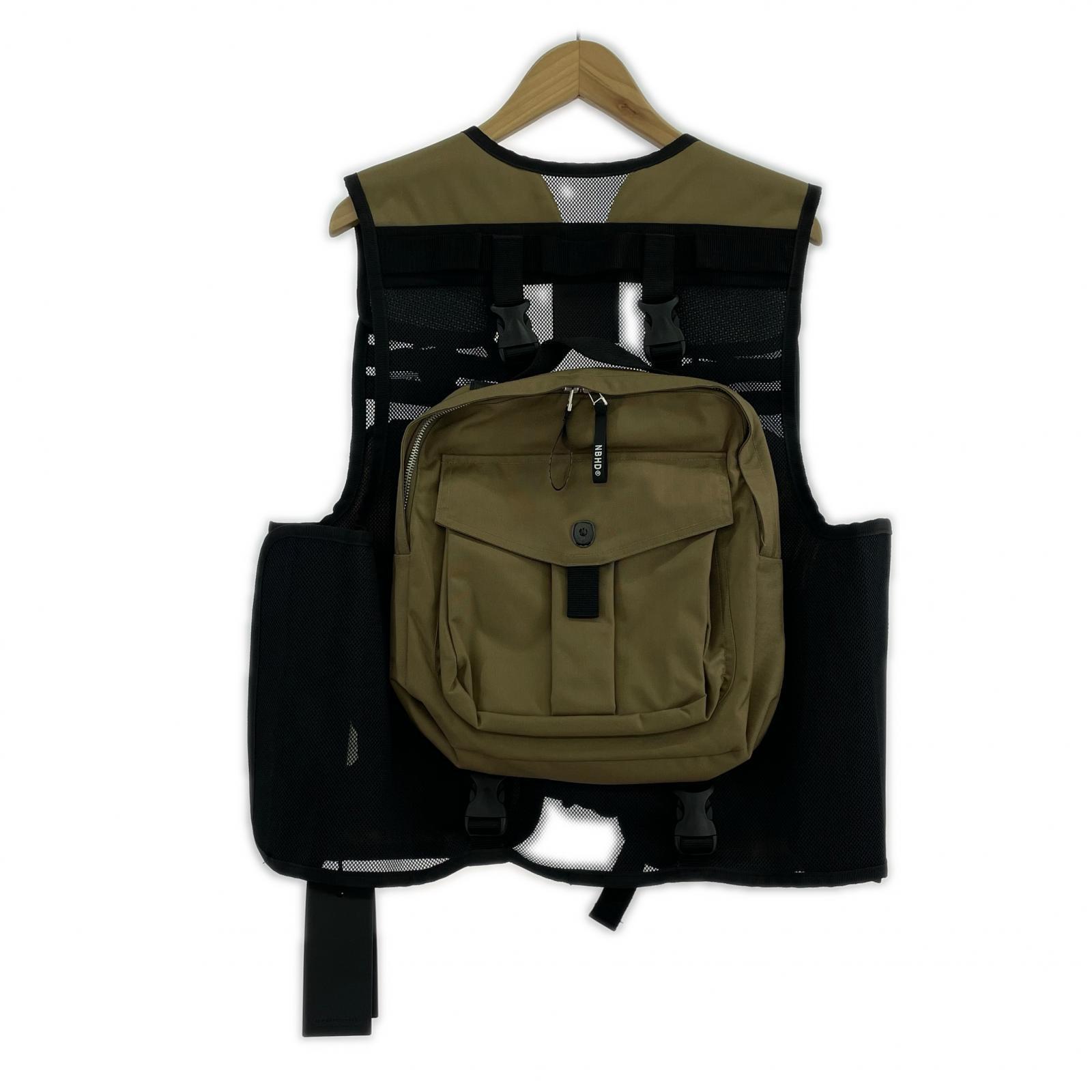 その他アウター HUNGER N-VEST (F) 茶 ブラウン
