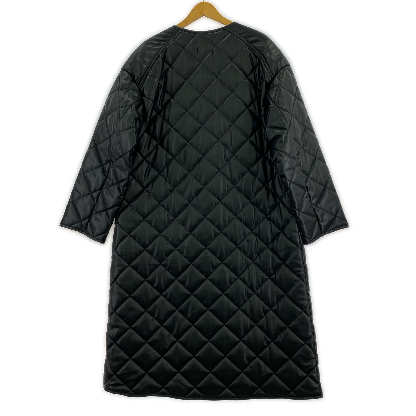レザージャケット ZARA フェイクレザーコート サイズM BLK M ブラック