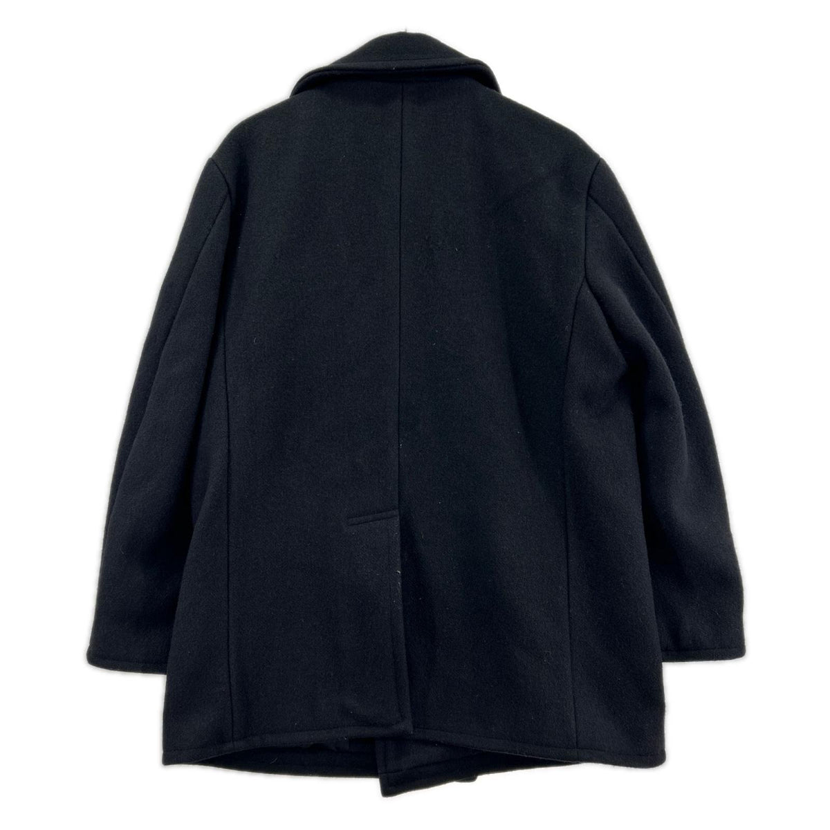 ジャケット 90s USA製 GOLDEN BEAR Pコート S ネイビー