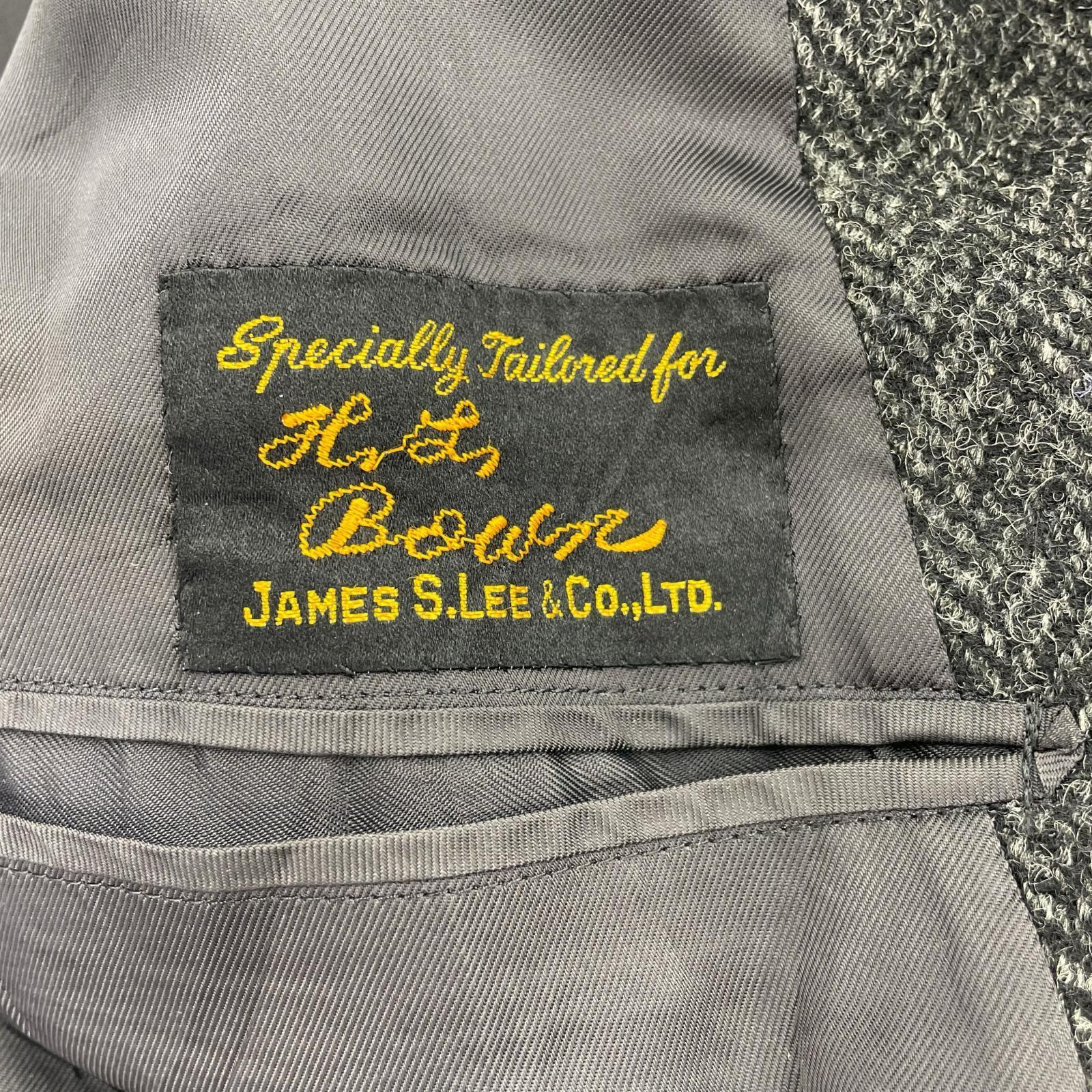 その他アウター 60s James S.Lee&co.Harris Tweed ウールチェスター グレー