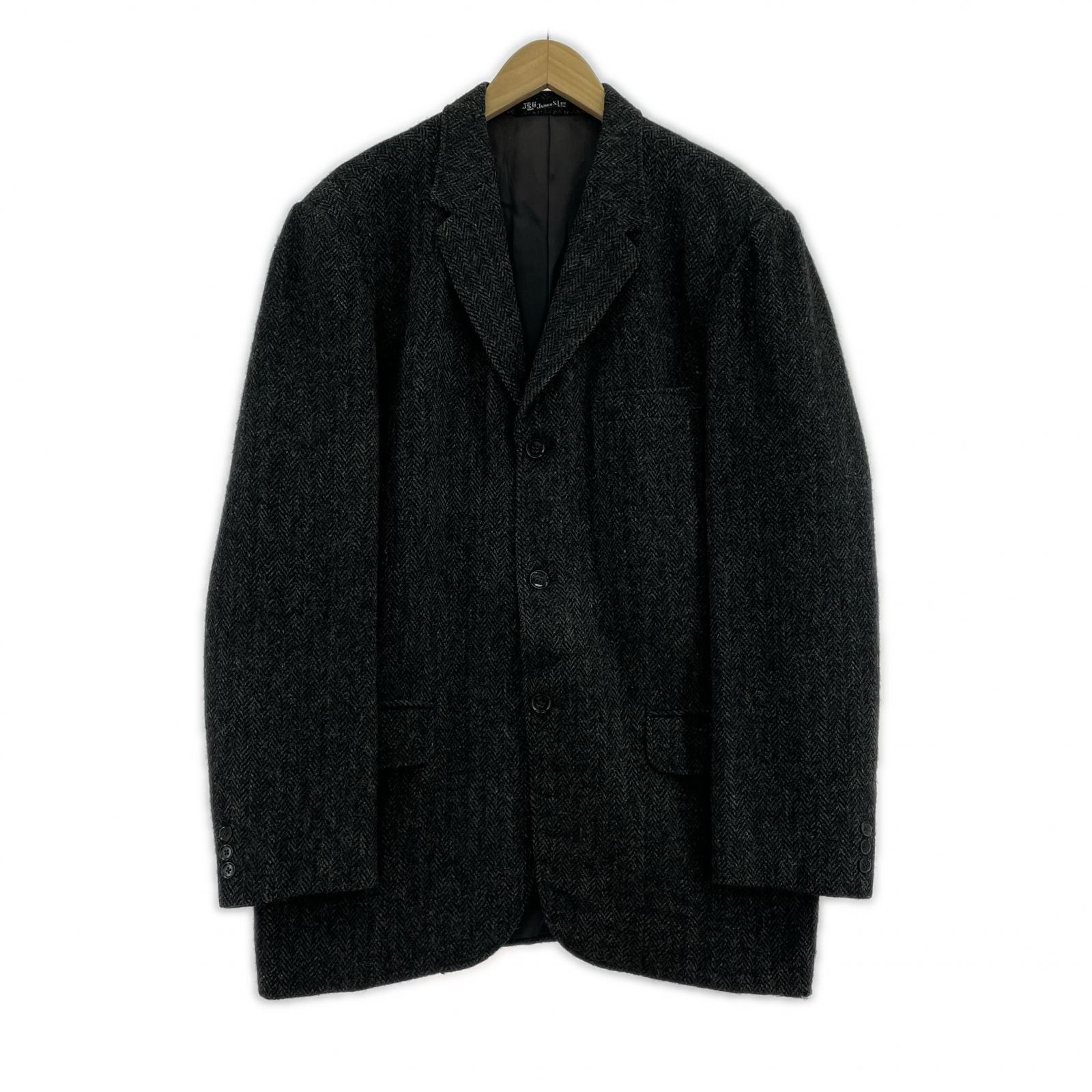 その他アウター 60s James S.Lee&co.Harris Tweed ウールチェスター グレー