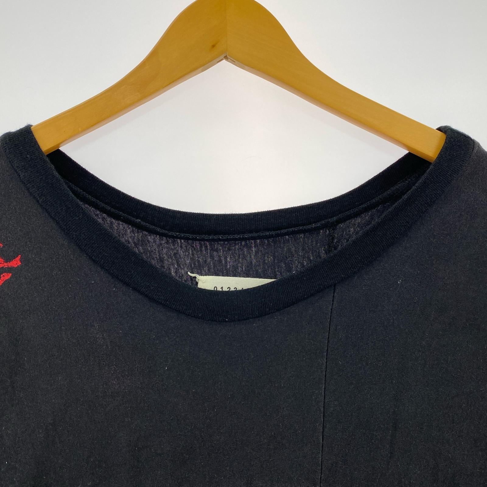 長袖Tシャツ 13SS 再構築L/Sカットソー 黒 ブラック