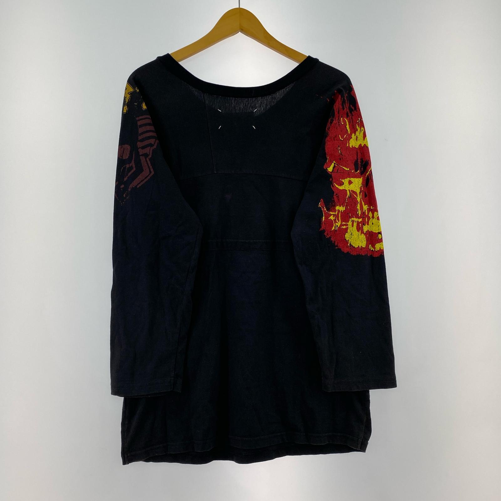 長袖Tシャツ 13SS 再構築L/Sカットソー 黒 ブラック