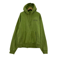 パーカー DYED STUSSY DESIGNS HOODIE 緑 XL