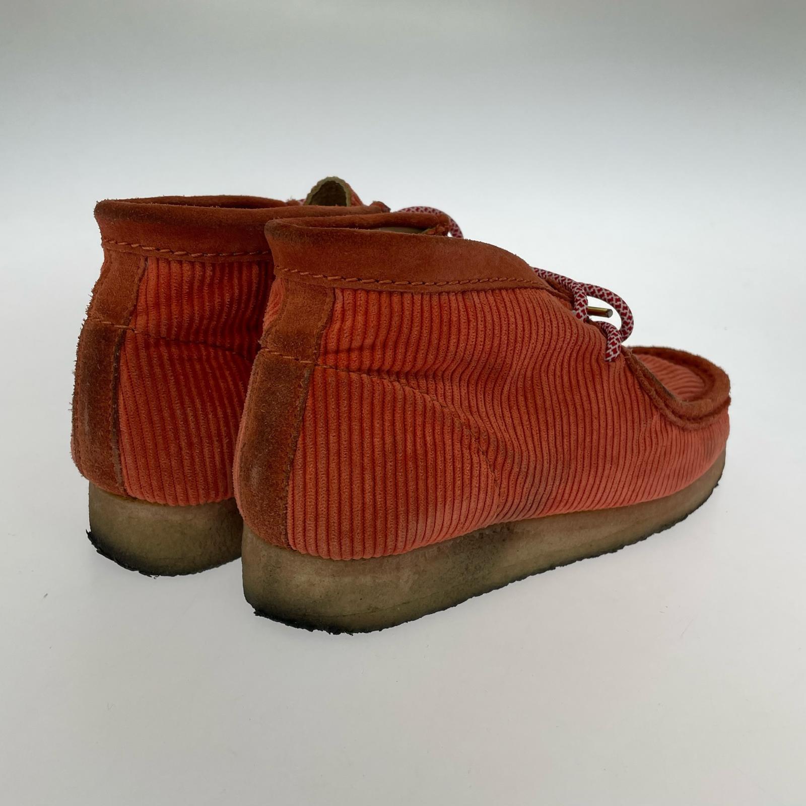 シューズ Wallabee Boot Coral Cord (25.5) 25.5cm (US7 1/2 UK7 EU41) レッド
