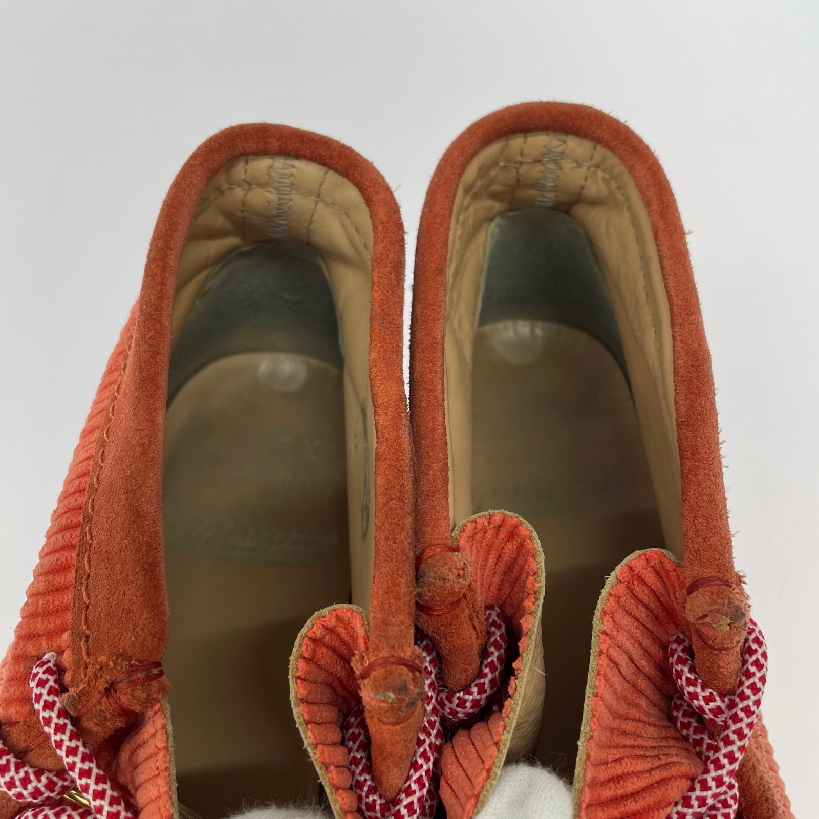 シューズ Wallabee Boot Coral Cord (25.5) 25.5cm (US7 1/2 UK7 EU41) レッド