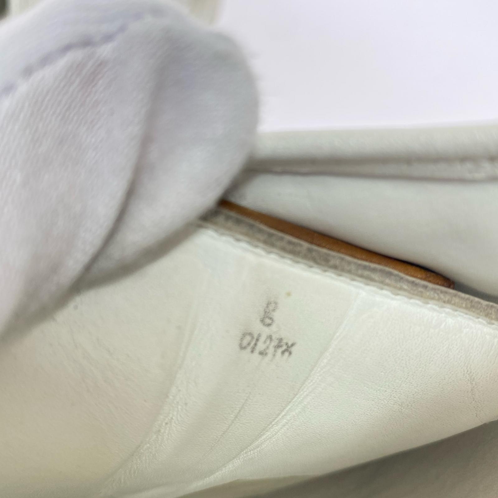 スニーカー berluti ベルクロスニーカー 白 8 ホワイト
