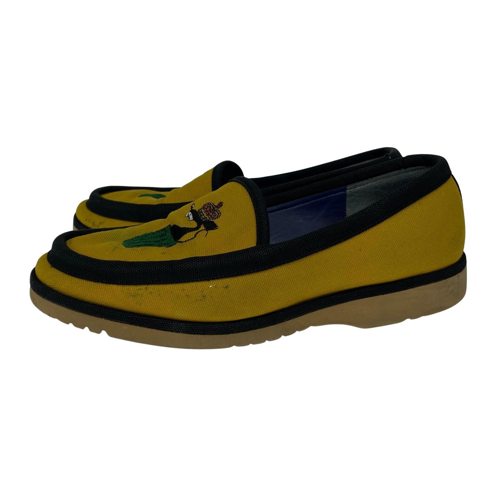 シューズ BLOHM×RIK1 KING RAT LOAFER イエロー