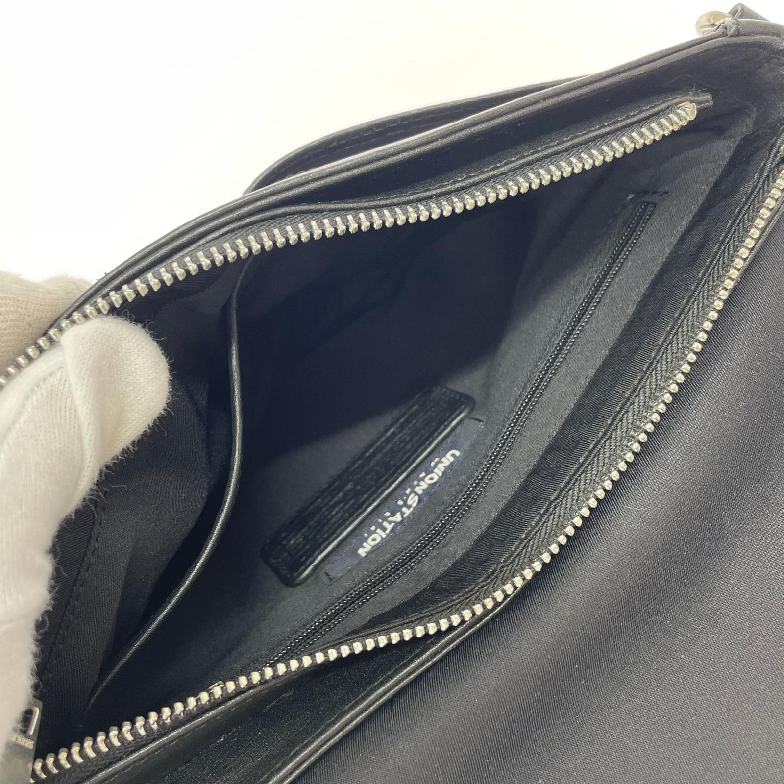 ショルダーバッグ SEEKER UNIONSTATION 防水加工 ブラック