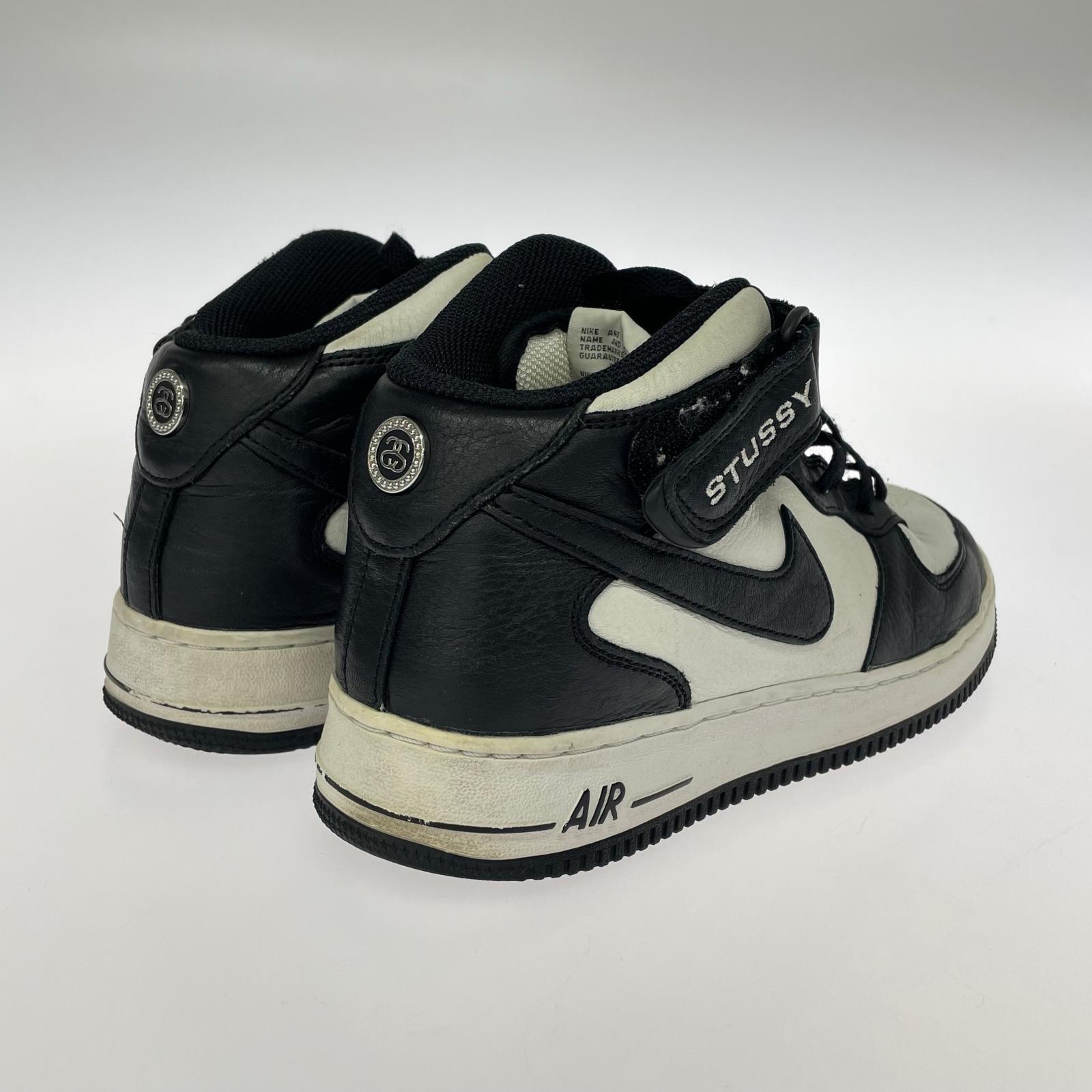 シューズ Stussy Air Force 1 Mid DJ7840-002 26.5cm (US8 1/2 UK8 EU43)